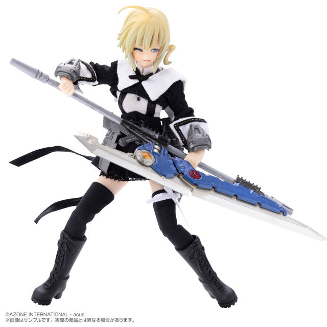 【中古即納】[DOL]アサルトリリィシリーズ 062 天野天葉(あまのそらは) version2.0 プラアーマー仕様 1/12 完成品 ドール(ALC062-ASH) アゾン(20220601)