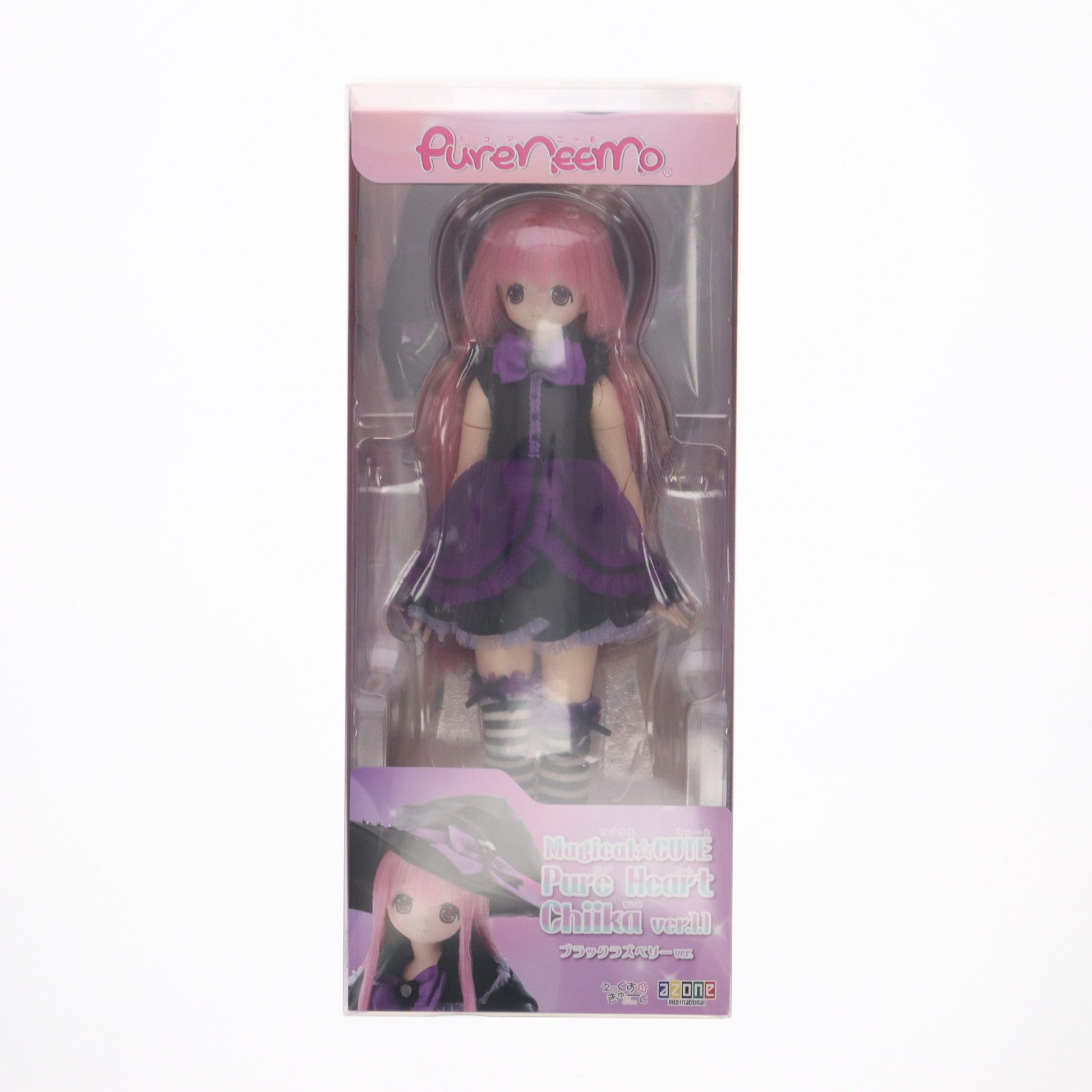 【中古即納】[DOL]Magical☆CUTE/Pure Heart Chiika(ちいか)ver.1.1(アゾンダイレクトストア販売ver.)えっくす☆きゅーと～魔法の国～展開催記念モデル(ブラックラズベリーver.) 完成品 ドール(POD003-MCB) アゾンインターナショナル(20200320)