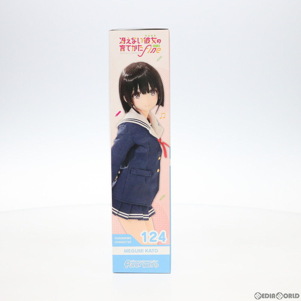 【中古即納】[DOL] ピュアニーモキャラクターシリーズ 124 加藤恵(かとうめぐみ) 劇場版「冴えない彼女の育てかたFine」 1/6 完成品 ドール(PND124-KFT) アゾン(20200830)