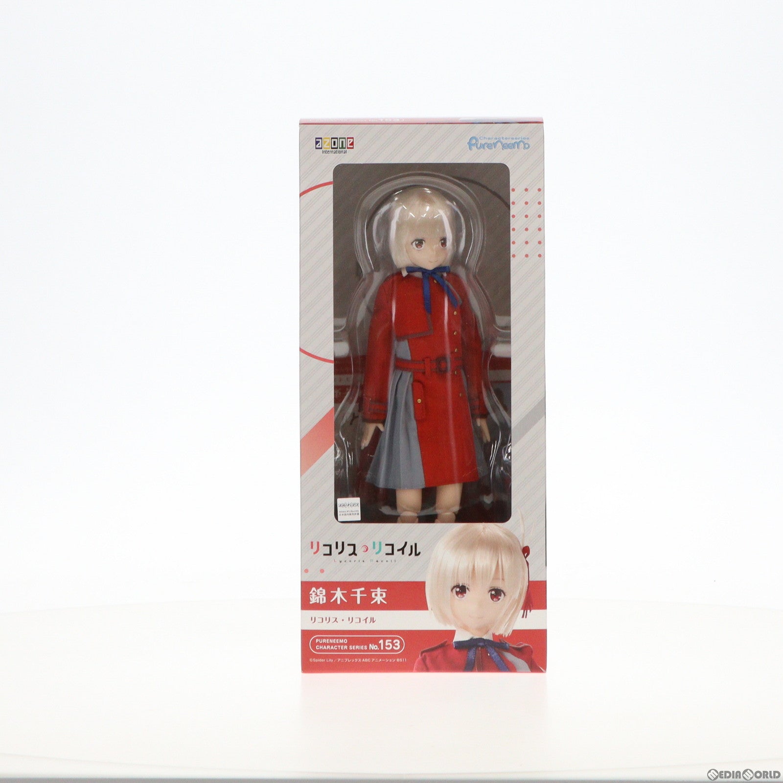 【中古即納】[DOL] 1/6 ピュアニーモキャラクターシリーズ No.153 錦木千束(にしきぎちさと) リコリス・リコイル 完成品 ドール(PND153-NCT) アゾン(20240331)