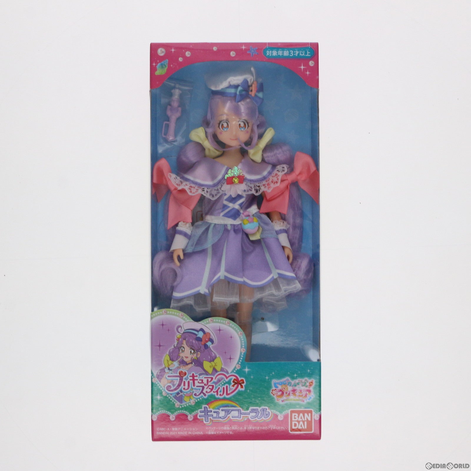 【中古即納】[DOL] プリキュアスタイル キュアコーラル トロピカル～ジュ!プリキュア 完成品 ドール バンダイ(20210227)