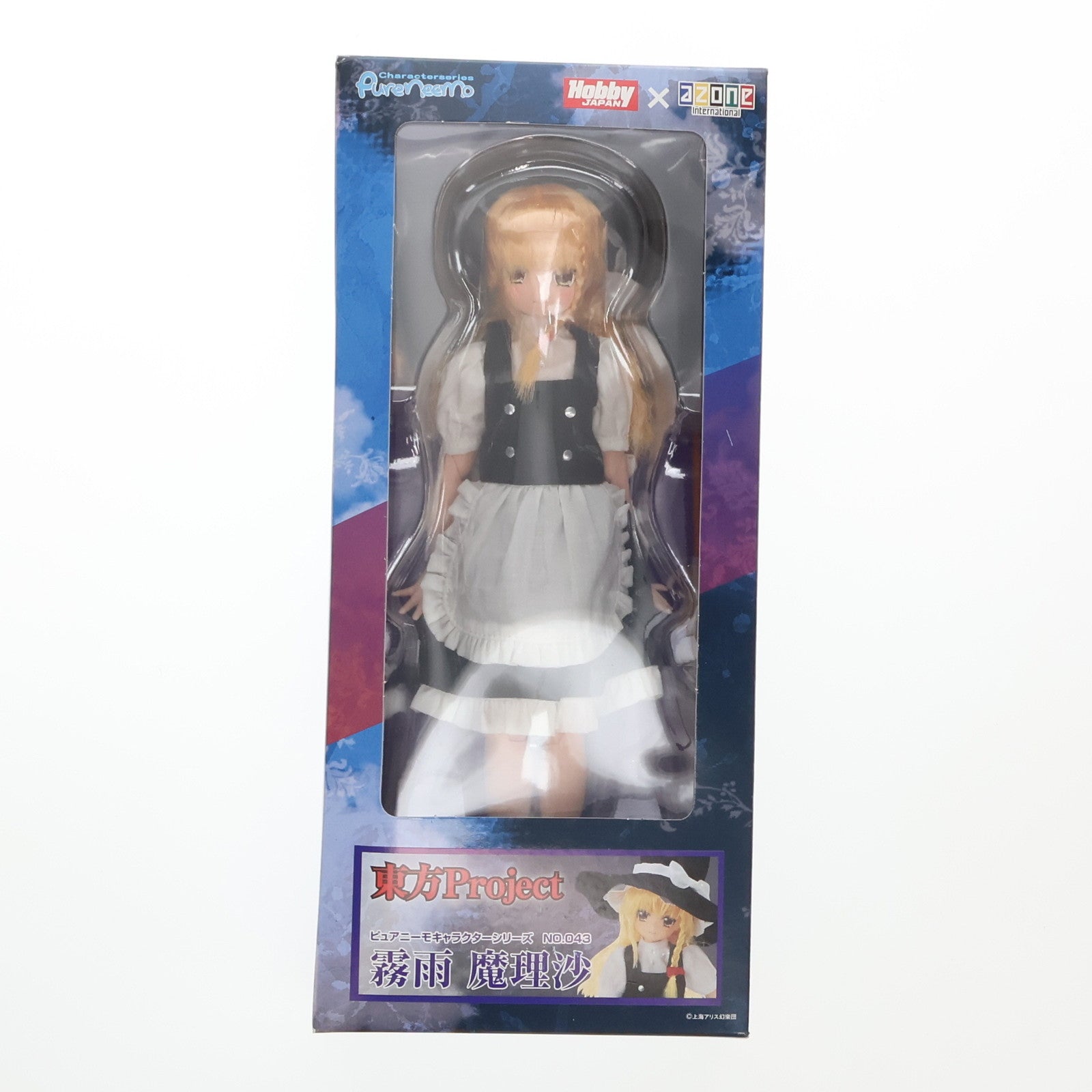 【中古即納】[DOL] 【HJ×AZONEコラボレーションモデル】 ピュアニーモキャラクターシリーズ No.043 霧雨魔理沙(きりさめまりさ) 東方Project 1/6 完成品 ドール アゾン(20110930)