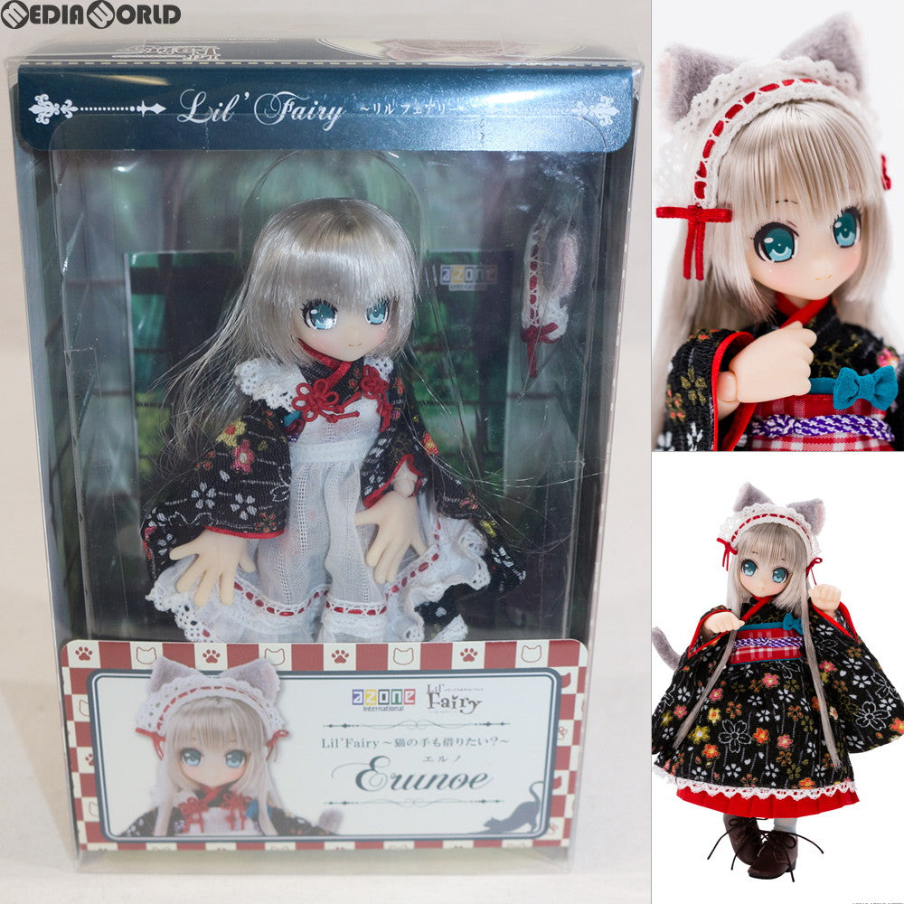 【中古即納】[DOL] Lil' Fairy(リルフェアリー) ～ちいさなお手伝いさん～ ～猫の手も借りたい～～ エルノ 1/12 完成品 ドール(PID008-LNE) アゾン(20180901)