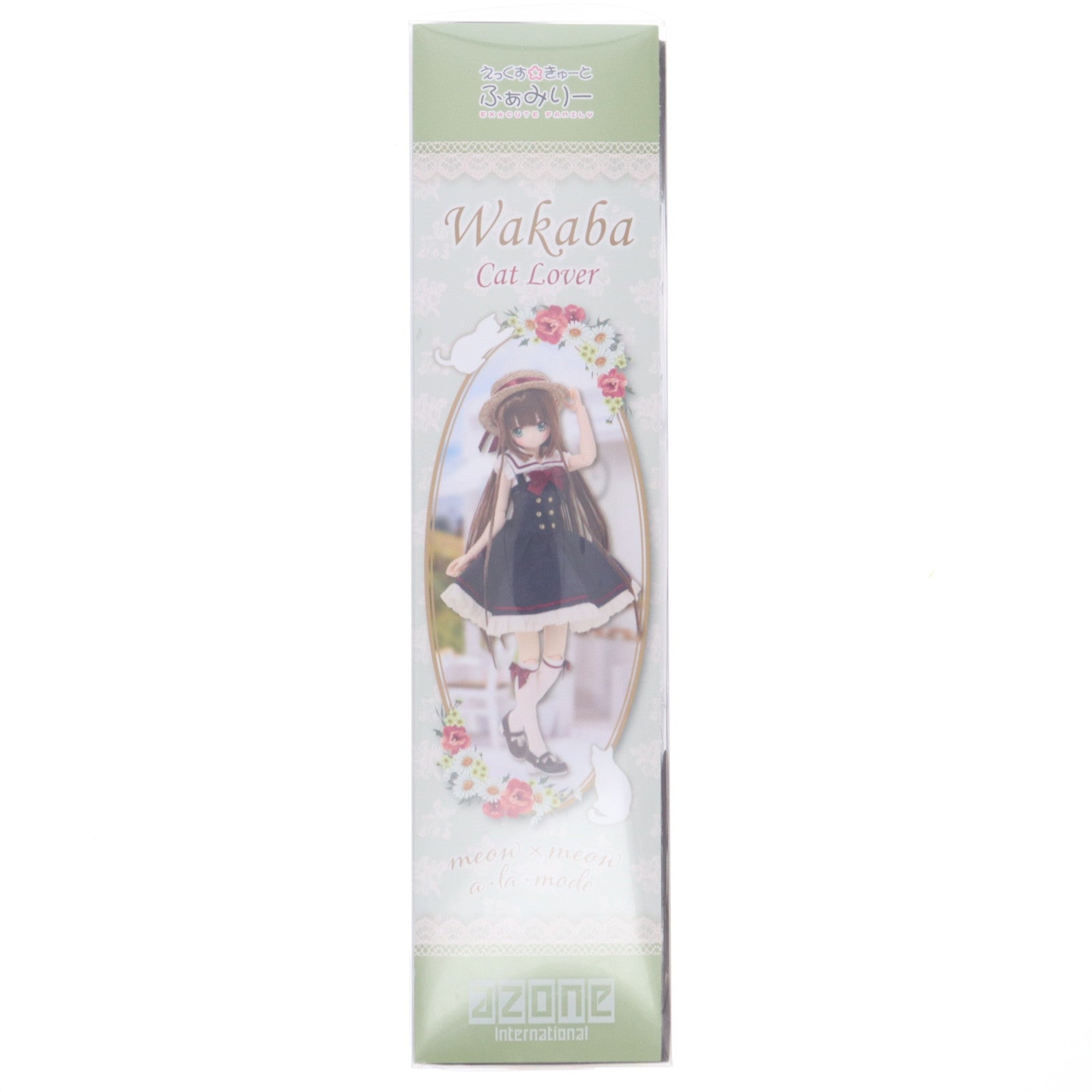 【中古即納】[DOL] えっくす☆きゅーとふぁみりー～meow×meow a・la・mode～Cat lover/WAKABA(わかば) 1/6 完成品 ドール(POC026-MCW) アゾンインターナショナル(20230526)