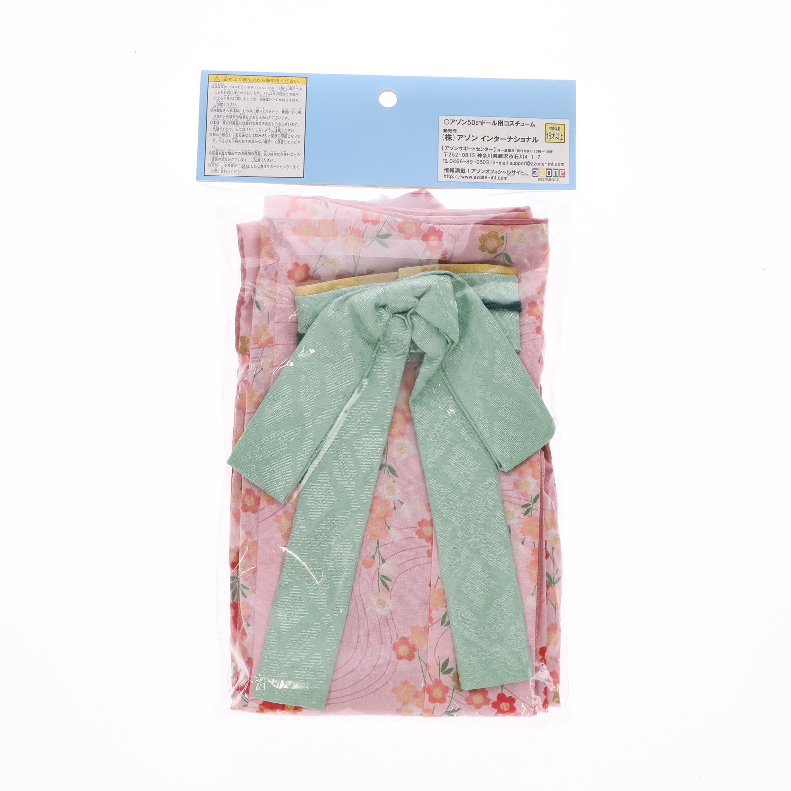 【中古即納】[DOL] 50cmドール用 50着物set ～サクラしぐれ～(ピンク) ドール用衣装(FAR115-PNK) アゾンインターナショナル(20121222)