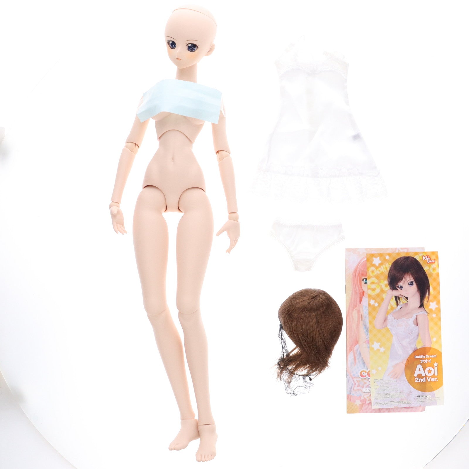 【中古即納】[DOL] Dollfie Dream(ドルフィードリーム) アオイ 2nd Ver. DDスタンダードモデル 完成品 ドール ボークスショップ&ホビー天国ウェブ限定 ボークス(20111022)