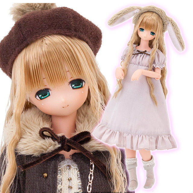 【中古即納】[DOL] えっくす☆きゅーと ふぁみりー こもれび森のどうぶつたち♪春うさぎさん/みあ(通常販売ver.) 1/6 完成品 ドール(POD013-KDM) アゾン(20140430)