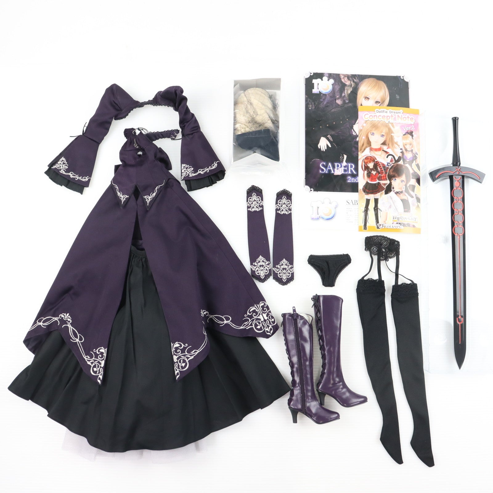 【中古即納】[DOL] Dollfie Dream(ドルフィードリーム) DD セイバーオルタ 2nd Ver. Fate/hollow ataraxia(フェイト/ホロウ アタラクシア) 完成品 ドール ボークスショップ&ホビー天国ウェブ限定 ボークス(20120229)