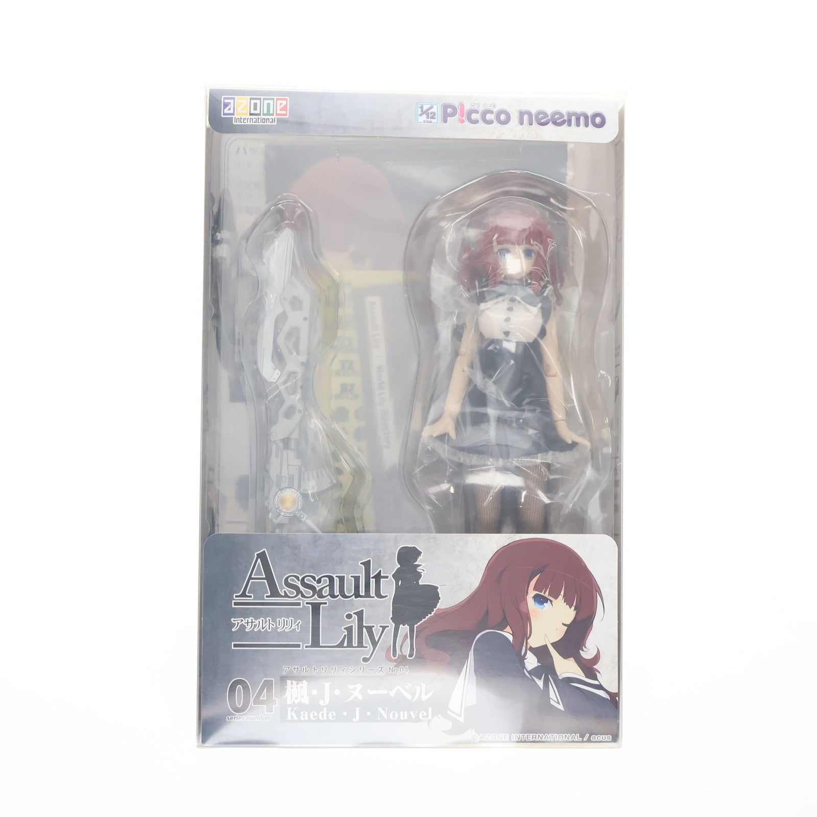 【中古即納】[DOL] アサルトリリィシリーズ 004 楓・J・ヌーベル 1/12 完成品 ドール(ALC004-AKN) アゾン(20140131)