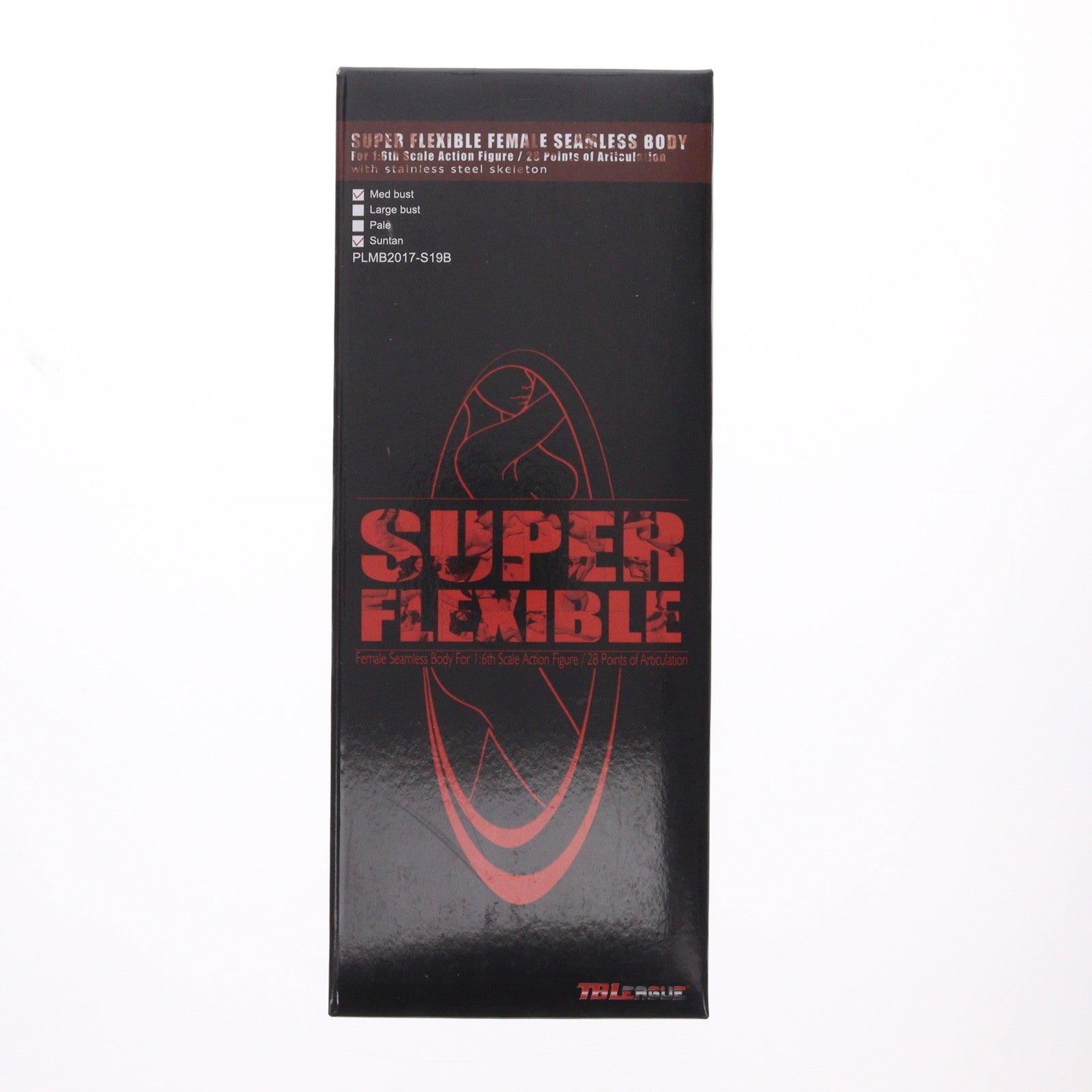 【中古即納】[DOL] 1/6 スーパーフレキシブル 女性シームレスボディ ミドルバスト フットパーツ交換可能Ver.(サンタン) ドール用素体(PLMB2017-S19B) TBリーグ(20170726)