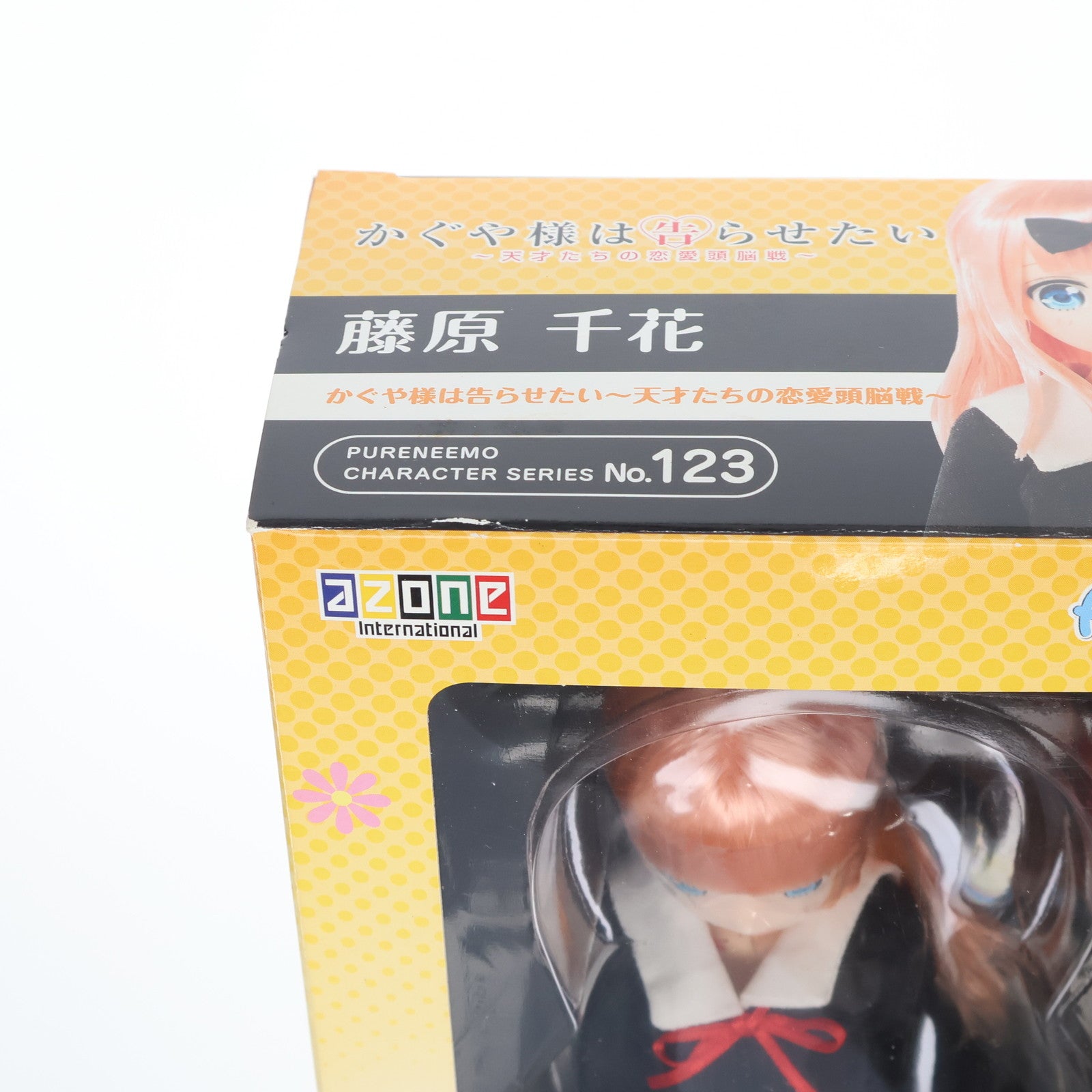 【中古即納】[DOL] (再販) ピュアニーモキャラクターシリーズ No.123 藤原千花(ふじわらちか) かぐや様は告らせたい～天才たちの恋愛頭脳戦～ 1/6 完成品 ドール(PND123-CHK) アゾン(20200626)