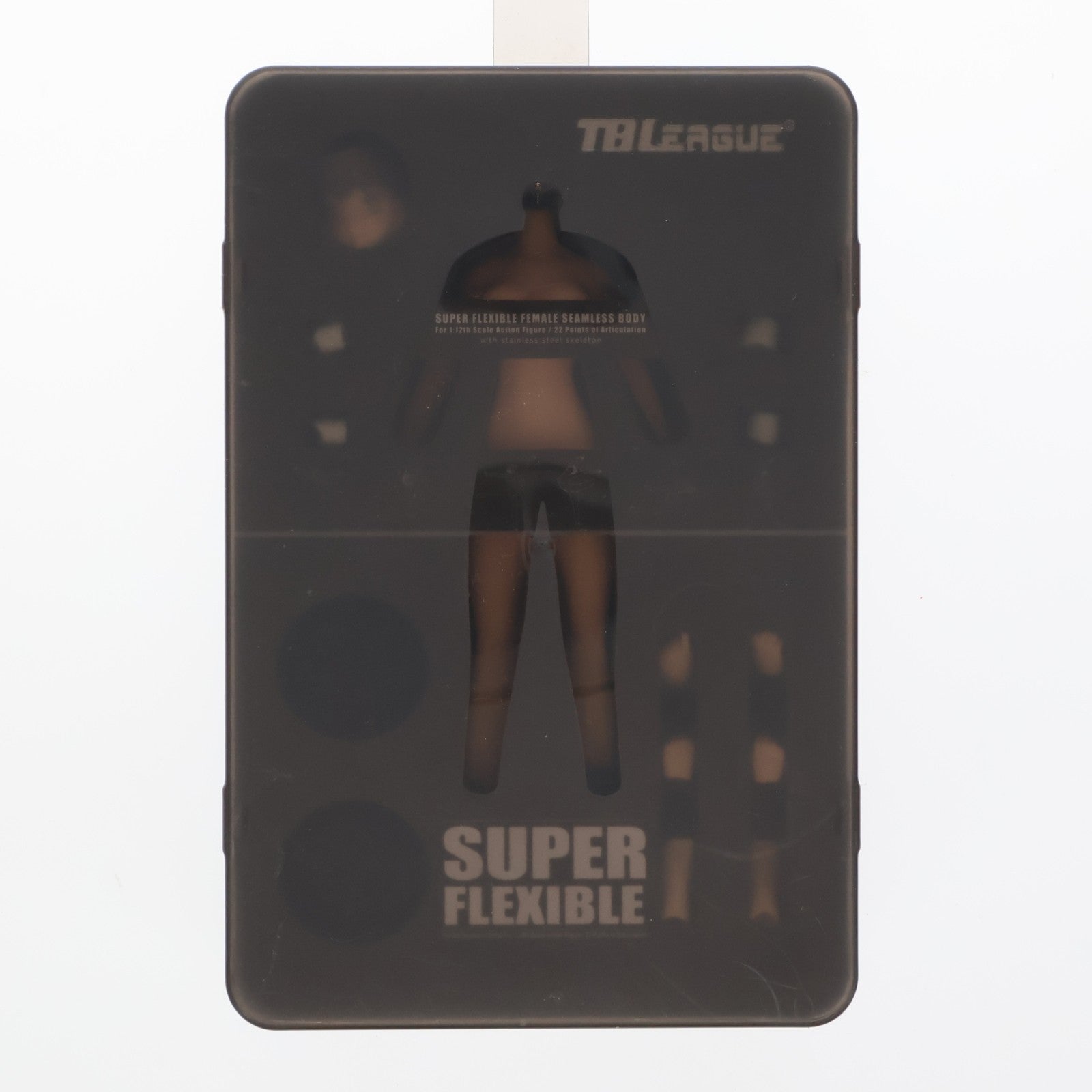 【中古即納】[DOL] 1/12 女性シームレスボディ ペールシリーズ ラージバスト ステンレススティールスケルトン ドール用素体(PLLB2020-T02B) TBリーグ(20210523)