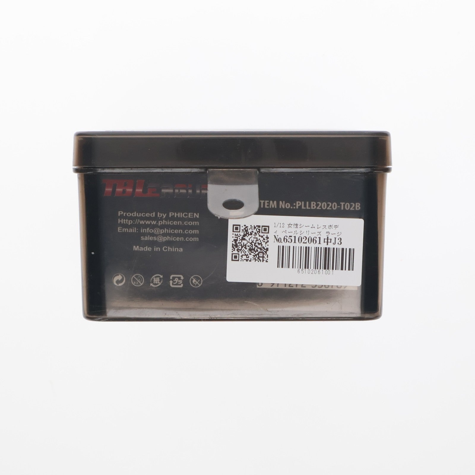 【中古即納】[DOL] 1/12 女性シームレスボディ ペールシリーズ ラージバスト ステンレススティールスケルトン ドール用素体(PLLB2020-T02B) TBリーグ(20210523)