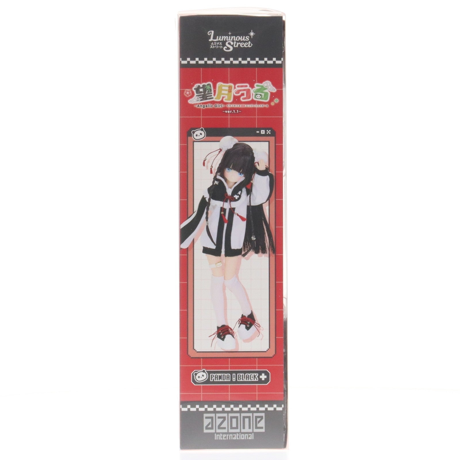 【中古即納】[DOL] ルミナス*ストリート/望月うる～Angelic Girl～(もちづきうる) ver.1.1 PANDA!BLACK 1/6 完成品 ドール(POD058-MPB) アゾンインターナショナル(20250323)