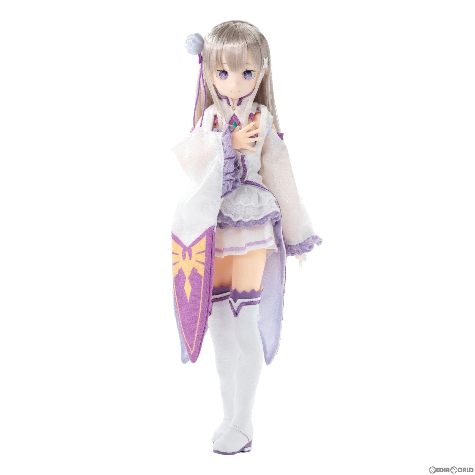 【中古即納】[DOL] ピュアニーモキャラクターシリーズ No.143 エミリア Re:ゼロから始める異世界生活 1/6 完成品 ドール(PND143-REG) アゾン(20230222)