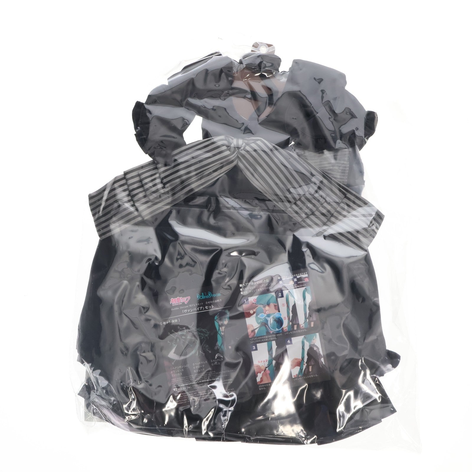 【中古即納】[DOL] Dollfie Dream(ドルフィードリーム) DD/DDS/DDSB/DDB用 「ヴァンパイア」セット キャラクター・ボーカル・シリーズ01 初音ミク ドール用衣装 ボークスショップ&ホビー天国ウェブ限定 ボークス(20180831)