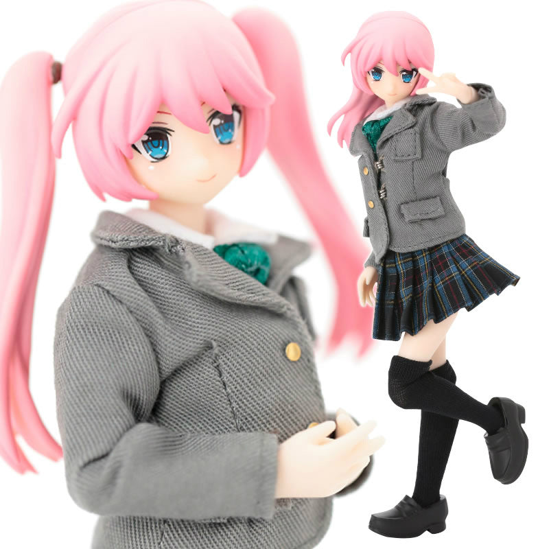 【中古即納】[DOL] シリーズ001 YES! ASAGIちゃん(イエス! アサギちゃん) アゾンCCTシスターズ 1/12 完成品 ドール(CTS001-ASG) アゾン(20150730)