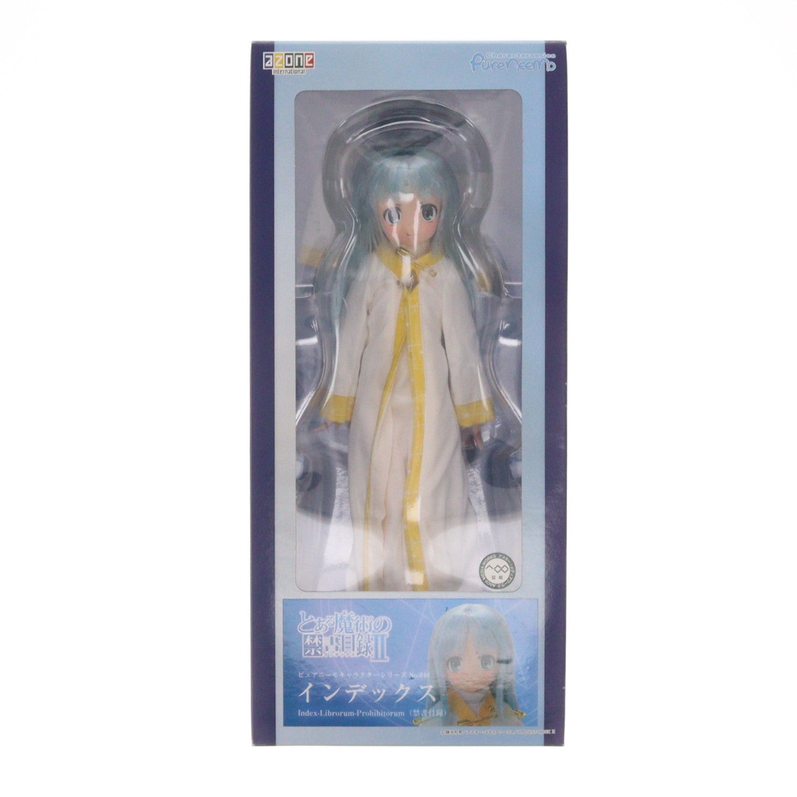 【中古即納】[DOL] ピュアニーモキャラクターシリーズ 040 インデックス Index-Librorum-Prohibitorum(禁書目録) とある魔術の禁書目録II 1/6 完成品 ドール(PND040-DEX) アゾン(20111020)