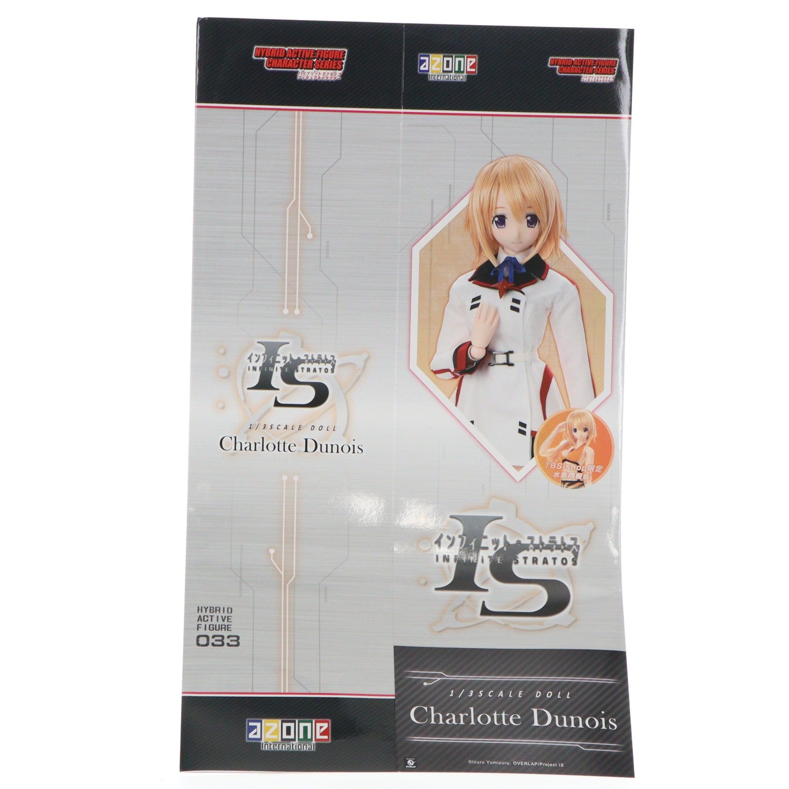 【中古即納】[DOL] TBSishop通販限定 ハイブリッドアクティブフィギュア No.033-T シャルロット・デュノア TBSishop別注版 IS インフィニット・ストラトス2 1/3 完成品 ドール(HAC633-TBS) アゾン(20140731)