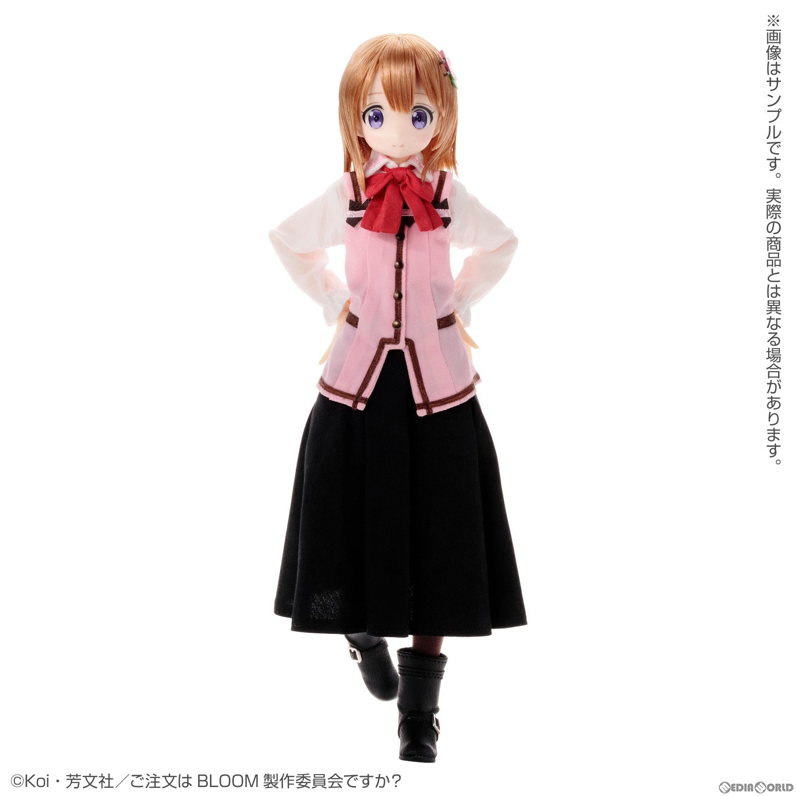 【中古即納】[DOL] ピュアニーモキャラクターシリーズ No.142 ココア ご注文はうさぎですか～ BLOOM(ブルーム) 1/6 完成品 ドール(PND142-GBC) アゾン(20221030)