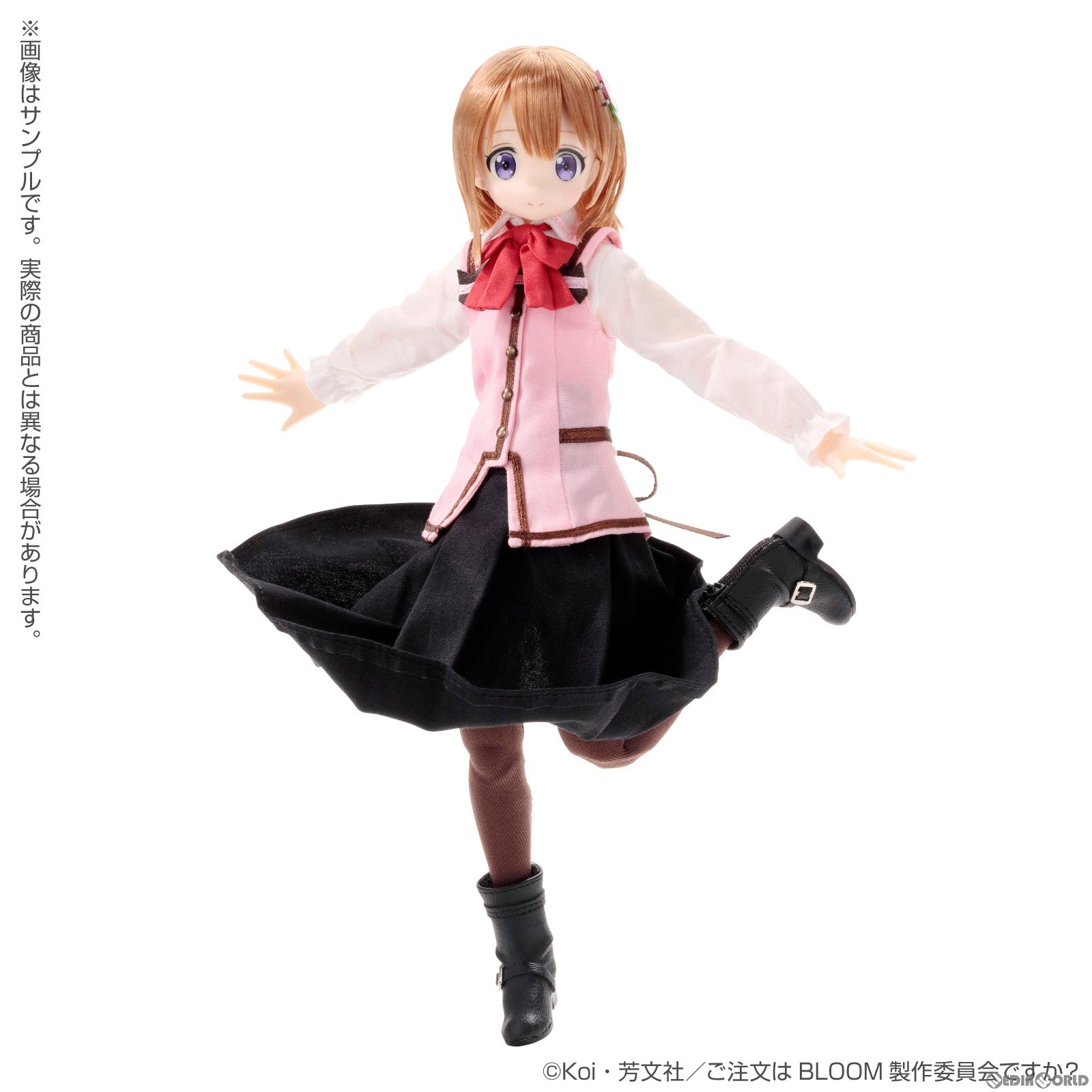 【中古即納】[DOL] ピュアニーモキャラクターシリーズ No.142 ココア ご注文はうさぎですか～ BLOOM(ブルーム) 1/6 完成品 ドール(PND142-GBC) アゾン(20221030)