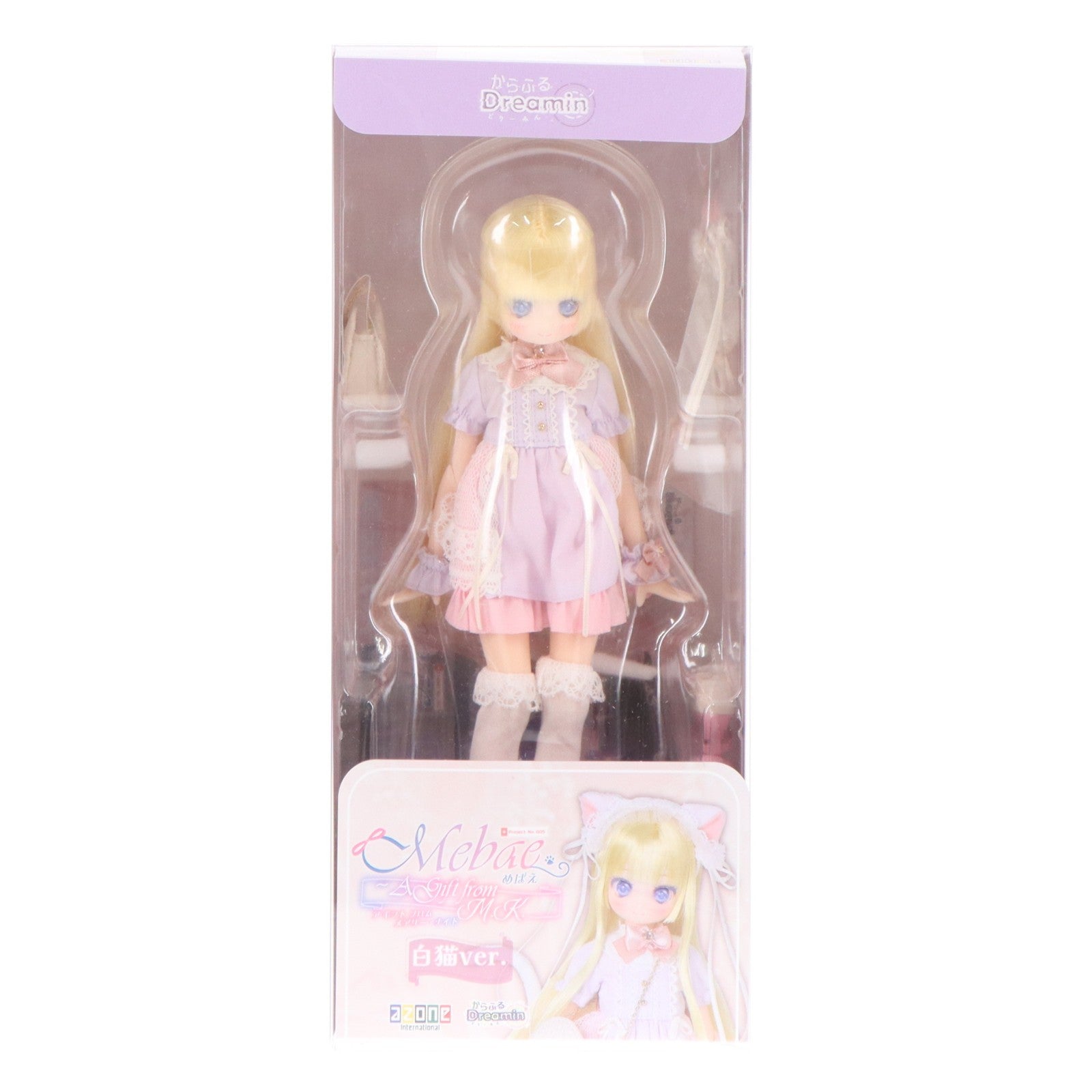 【中古即納】[DOL] からふるDreamin'/めばえ ～A Gift from M.K.～(白猫ver.) 1/6 完成品 ドール(POD056-MGS) アゾンインターナショナル(20260227)