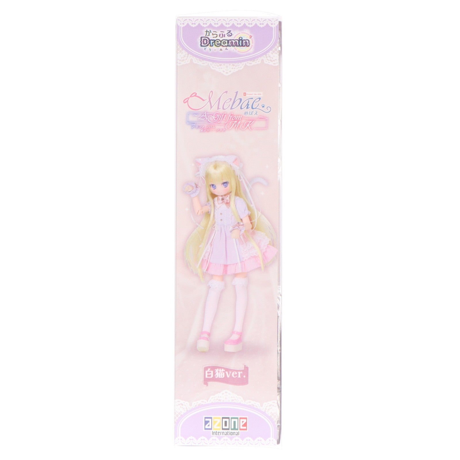 【中古即納】[DOL] からふるDreamin'/めばえ ～A Gift from M.K.～(白猫ver.) 1/6 完成品 ドール(POD056-MGS) アゾンインターナショナル(20260227)