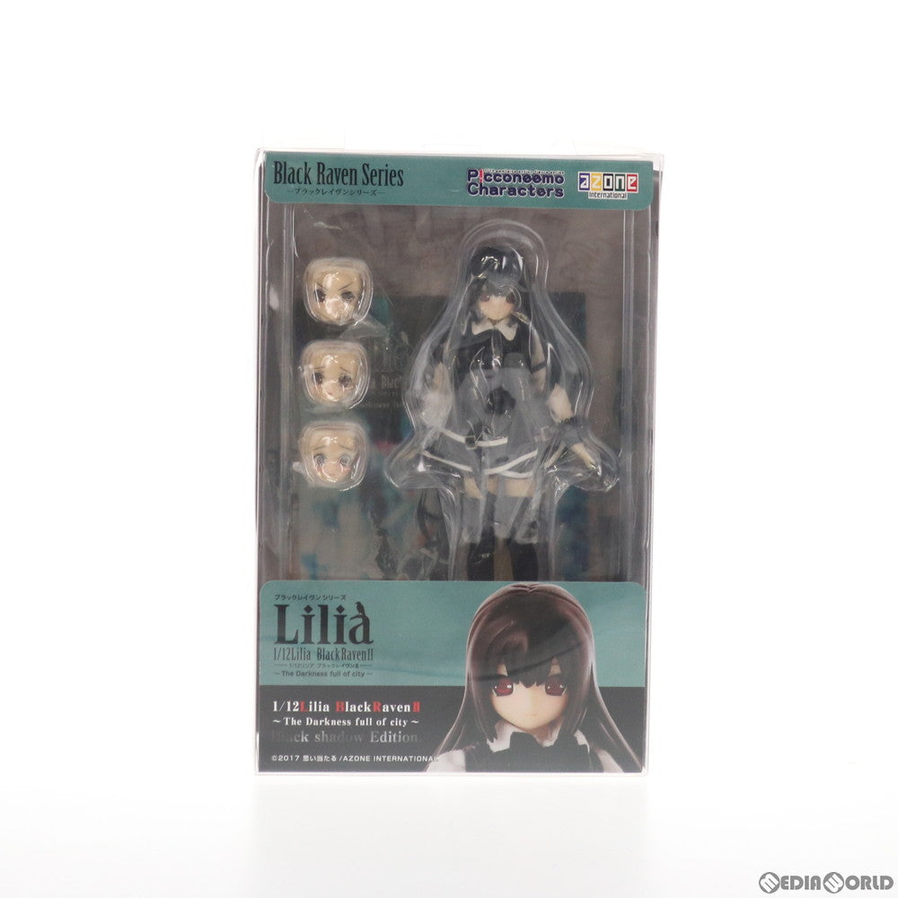 【中古即納】[DOL] 1/12 リリア BlackRavenII(ブラックレイヴン2) ～The Darkness full of city～Black shadow Edition. 完成品 ドール(PID012-LBB) アゾン(20180331)