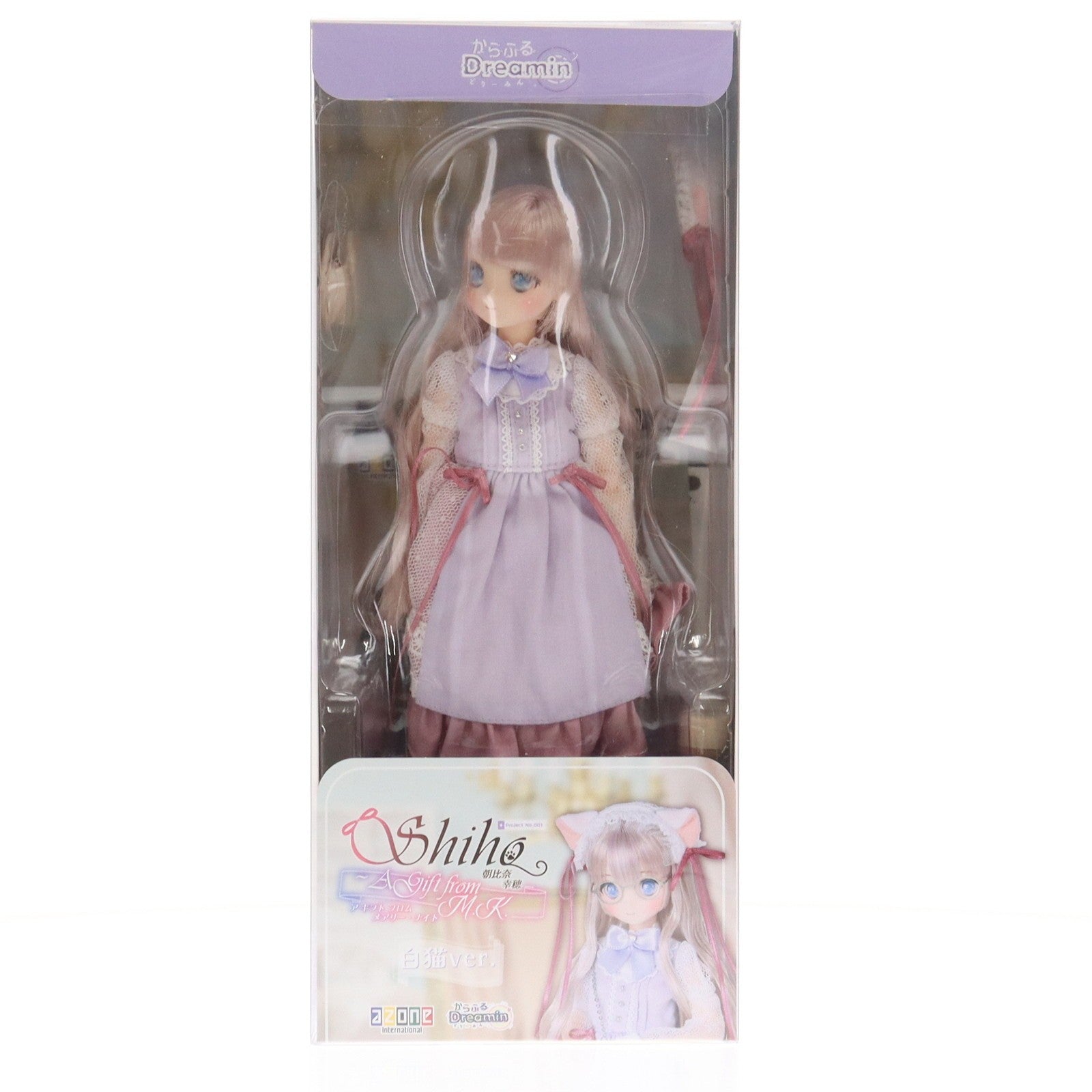 【中古即納】[DOL] からふるDreamin'/朝比奈幸穂(あさひなしほ) ～A Gift from M.K.～(白猫ver.) 1/6 完成品 ドール(POD048-AGW) アゾンインターナショナル(20251225)
