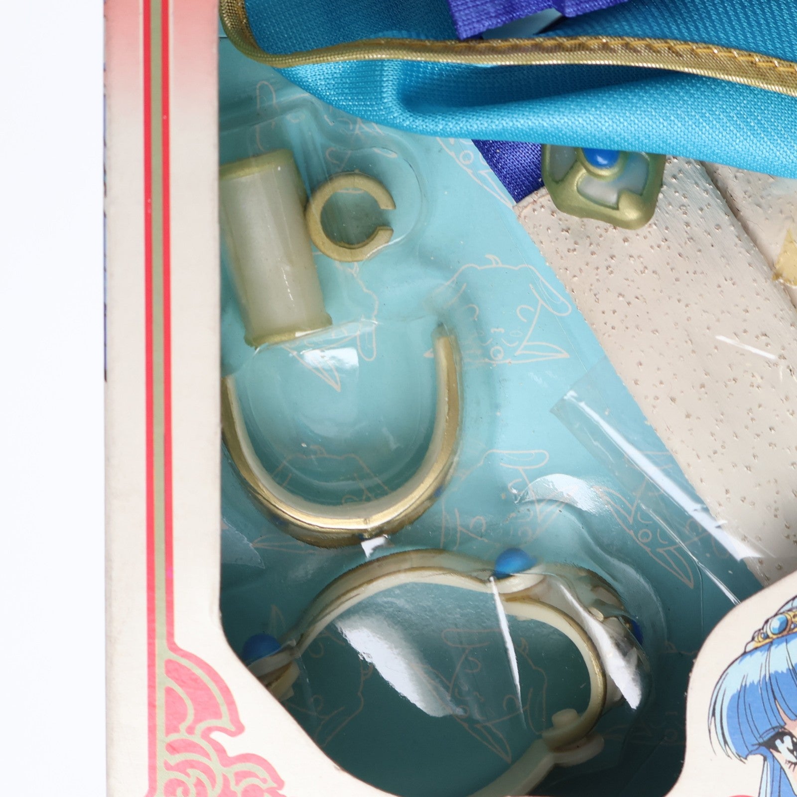 【中古即納】[DOL] レイアース ドールシリーズ 龍咲海(りゅうざきうみ) 騎士の聖装 コスチュームセット 魔法騎士レイアース ドール用衣装 セガ(19991231)