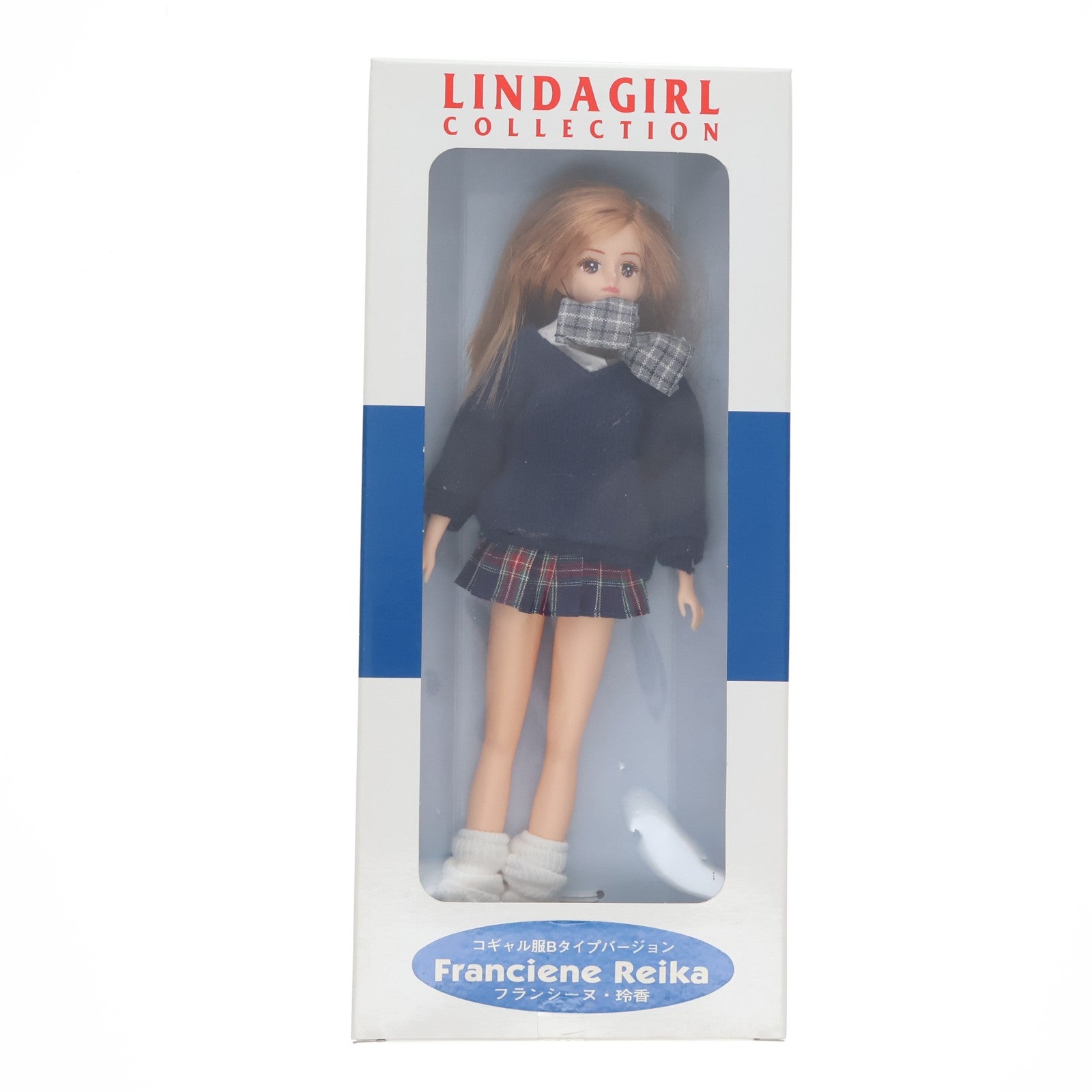 【中古即納】[DOL] リンダガールコレクション フランシーヌ・玲香 コギャル服Bタイプバージョン 完成品 ドール キューティーズ(19991231)
