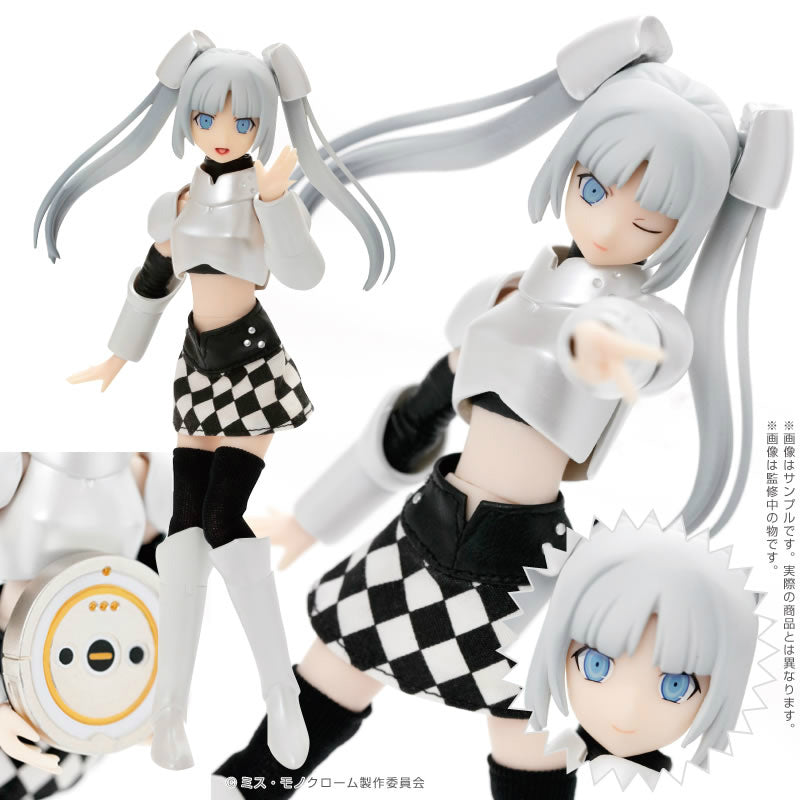【中古即納】[DOL] ピコニーモキャラクターシリーズAK002 ミス・モノクローム-The Animation-/ ミス・モノクローム 完成品 ドール(PCC005-MMC) アゾン(20151130)
