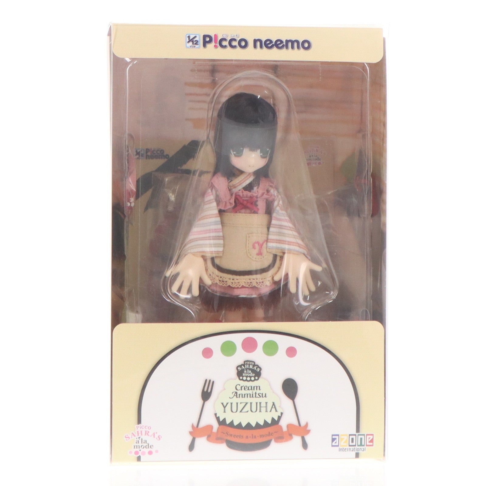 【中古即納】[DOL] ピコサアラズ ア・ラ・モード ～スイーツ ア・ラ・モード～ クリームあんみつ/柚葉(ゆずは)(通常販売ver.) 1/12 完成品 ドール(PID028-SCY) アゾン(20180802)