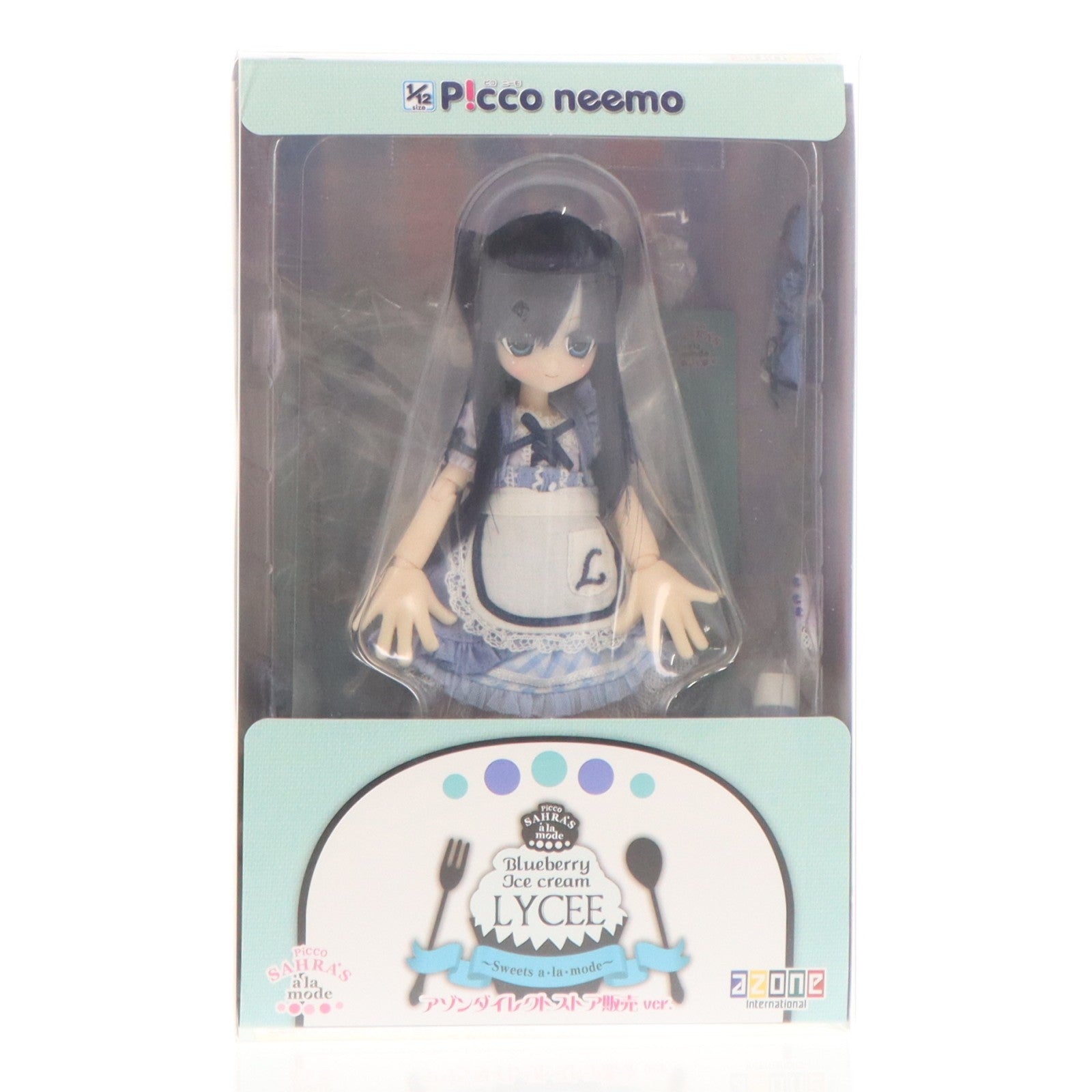 【中古即納】[DOL] ピコサアラズ ア・ラ・モード～スイーツ ア・ラ・モード～ブルーベリーアイス/リセ(アゾンダイレクトストア販売ver.) 1/12 完成品 ドール(PID030-SBL) アゾンインターナショナル(20181130)