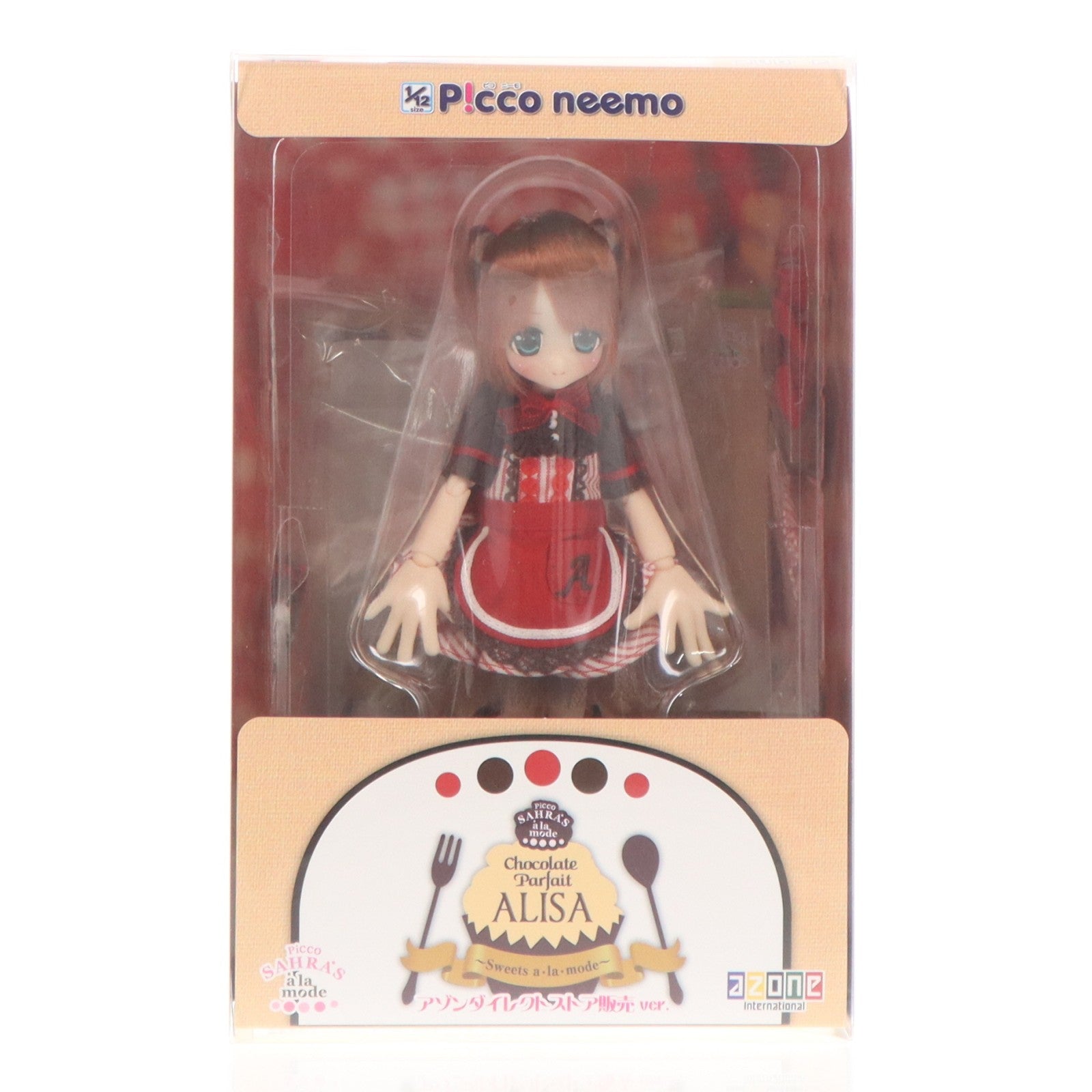 【中古即納】[DOL] ピコサアラズ ア・ラ・モード～スイーツ ア・ラ・モード～チョコレートパフェ/アリサ(アゾンダイレクトストア販売ver.) 1/12 完成品 ドール(PID034-SCA) アゾンインターナショナル(20190227)