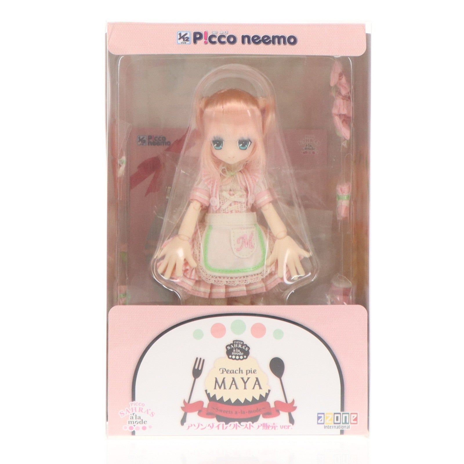 【中古即納】[DOL] ピコサアラズ ア・ラ・モード～スイーツ ア・ラ・モード～ピーチパイ/マヤ(アゾンダイレクトストア販売ver.) 1/12 完成品 ドール(PID029-SPM) アゾンインターナショナル(20180926)
