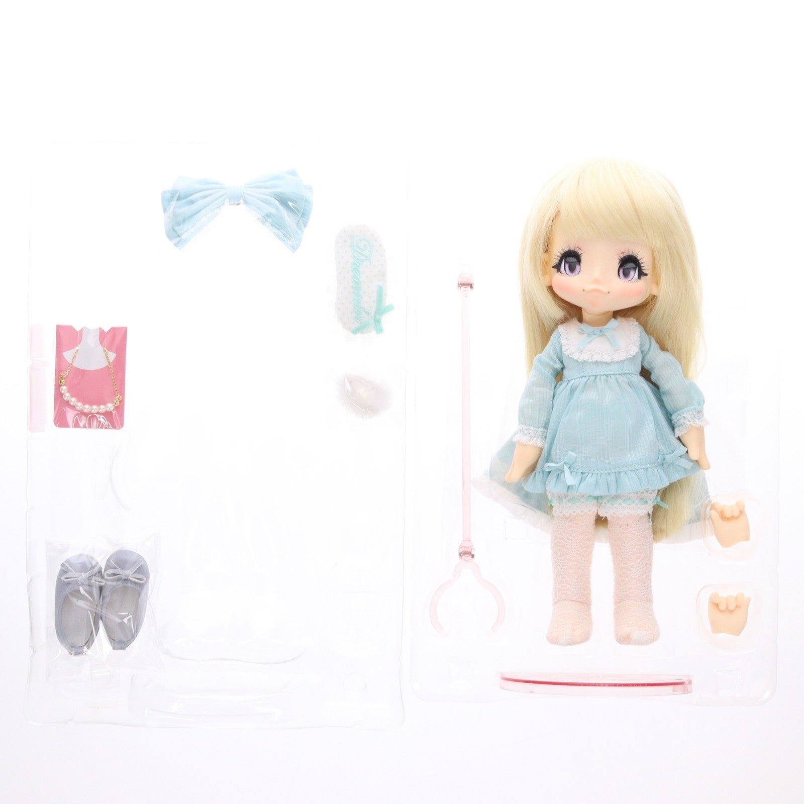 【中古即納】[DOL] KIKIPOP! Romantic Frill Sugar(キキポップ! ロマンティックフリルシュガー) ミルキィブロンド 完成品 ドール(AKP001-KRM) アゾン(20151127)