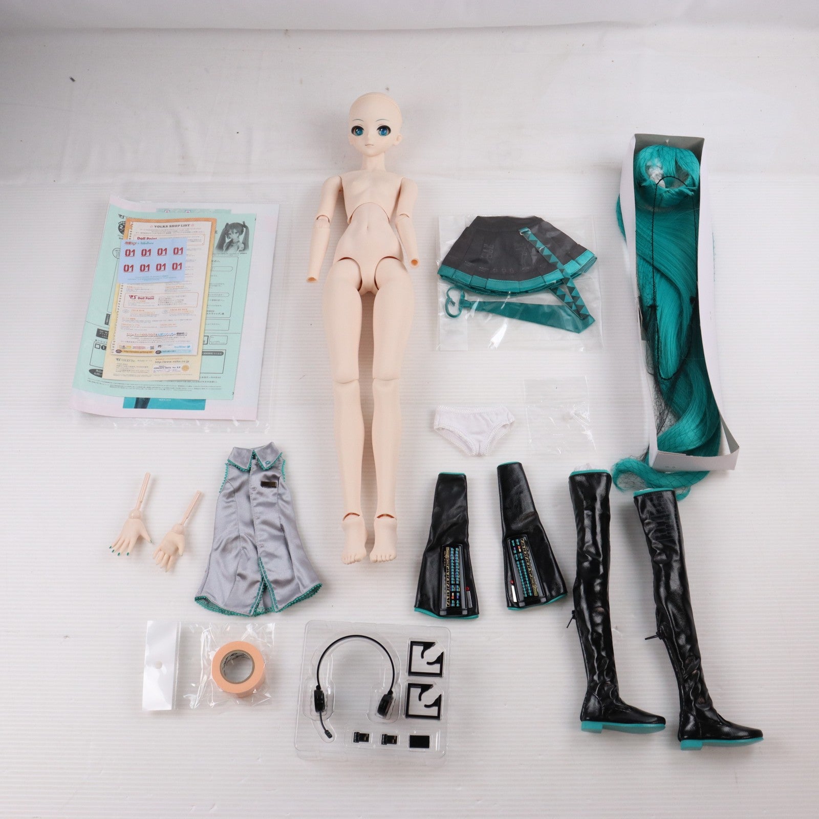 【中古即納】[DOL] Dollfie Dream(ドルフィードリーム) DD 初音ミク VOCALOID(ボーカロイド) 1/3 完成品 ドール ボークス(20130928)