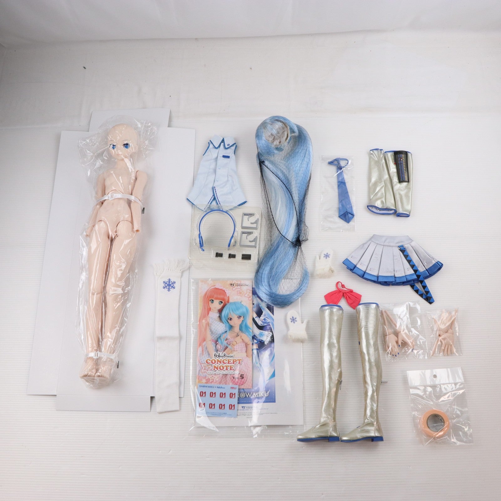 【中古即納】[DOL] Dollfie Dream(ドルフィードリーム) 雪ミク DD受注限定企画 キャラクター・ボーカル・シリーズ01 初音ミク 完成品 ドール ボークス(20160131)