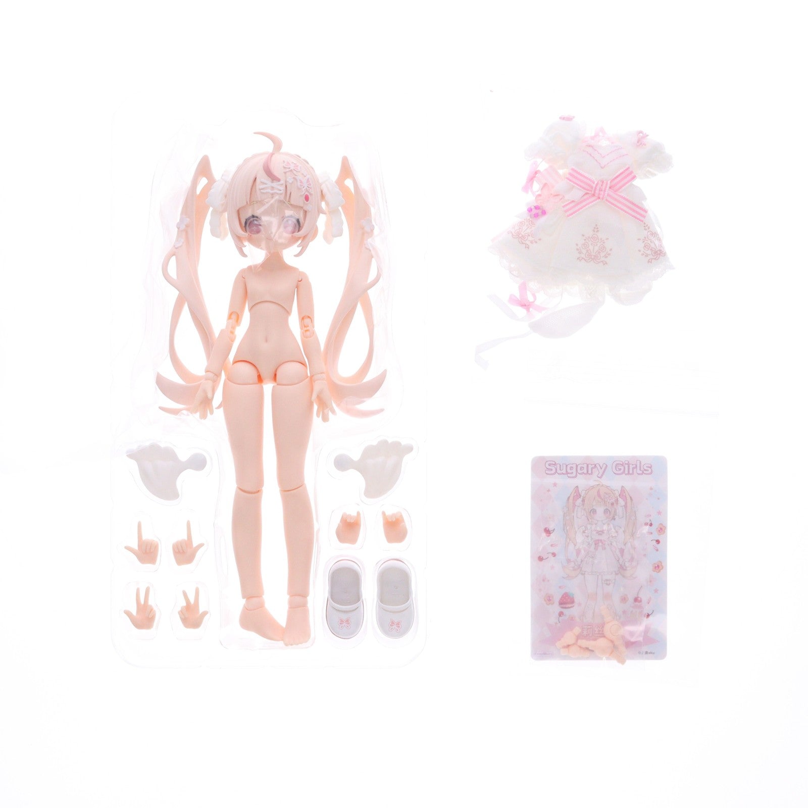【中古即納】[DOL] (単品) リゼッタ ONEMORE × 上倉エク Sugary Girls:スイーツパーティー MJDブラインドドール シリーズ トレーディングドール ONEMORE(ワンモア)(20260331)
