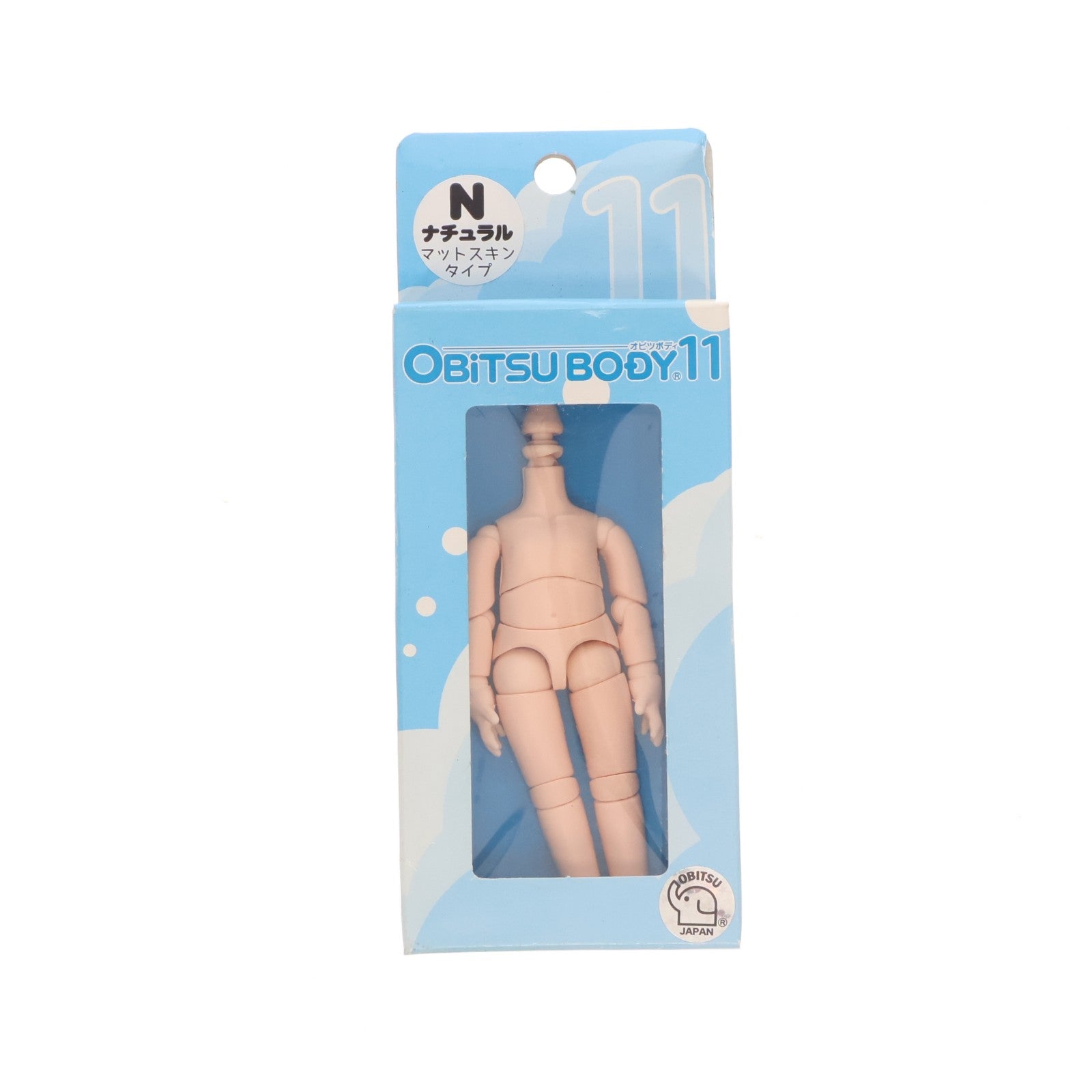 【中古即納】[DOL] 11cmオビツボディ マットスキン ナチュラル フルアクションドール用素体(11BD-D01MN) オビツ製作所(20200301)