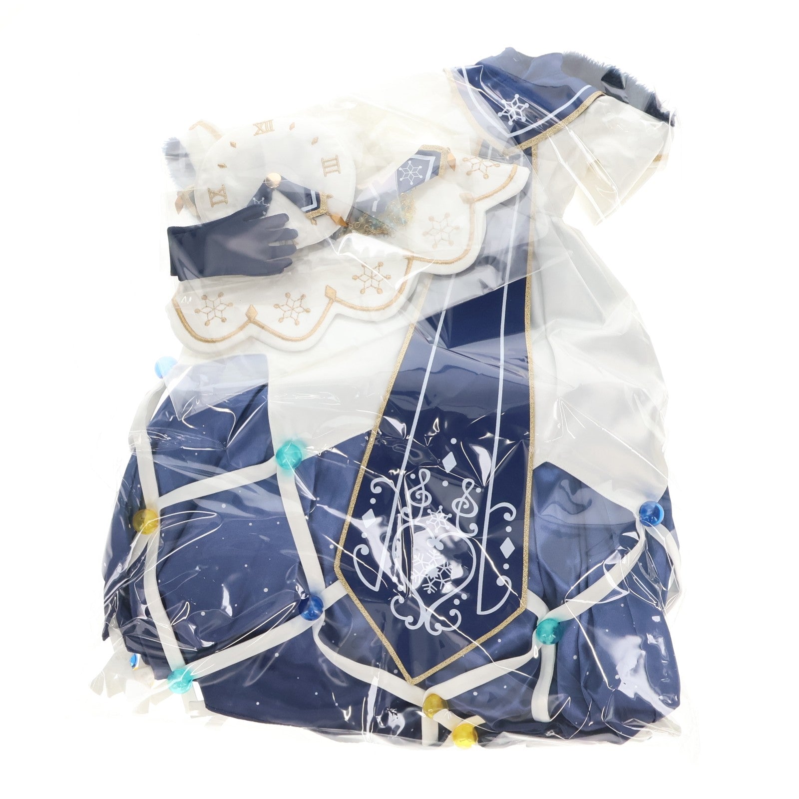 【中古即納】[DOL] Dollfie Dream(ドルフィードリーム) DD用 Glowing Snowセット キャラクター・ボーカル・シリーズ01 初音ミク ドール用衣装 ボークス(20220122)