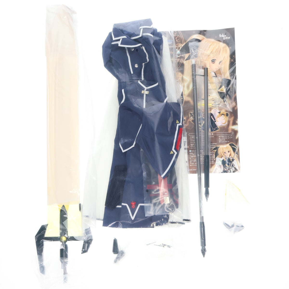 【中古即納】[DOL] Dollfie Dream(ドルフィードリーム) フェイト・T・ハラオウン 魔法少女リリカルなのはStrikerS(ストライカーズ) 完成品 ドール ドルフィードリーム ドールズ・パーティ21限定 ボークス(20090505)