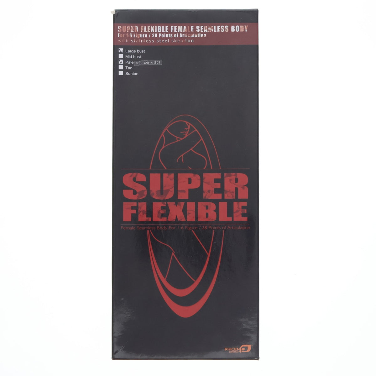 【中古即納】[DOL] 1/6 女性シームレスボディ ステンレススティールスケルトン w/ビキニ(ペール/ラージバスト) ドール用素体(PLLB2014-S07) ファイセン・リミテッド(20150131)