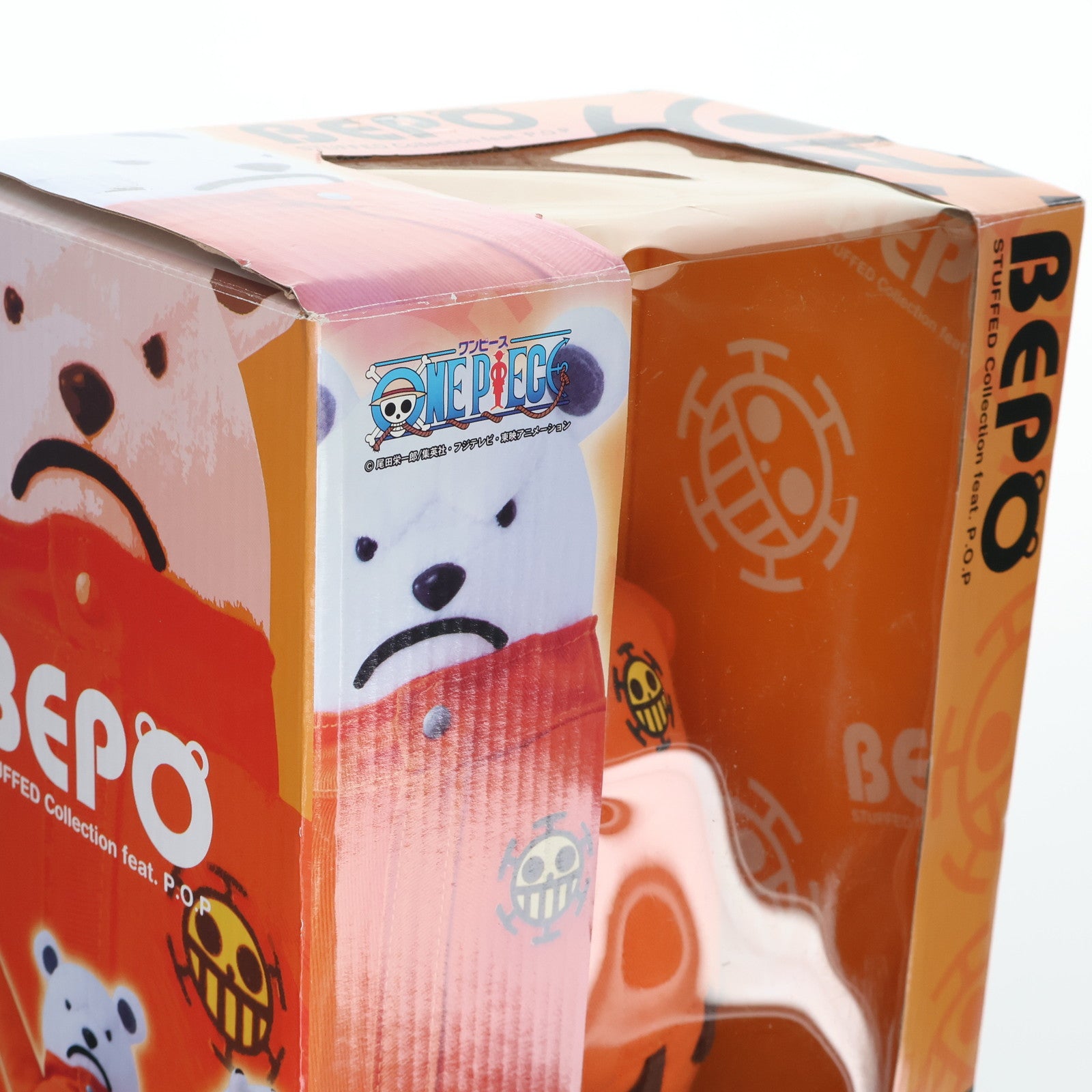 【中古即納】[STY] STUFFED Collection feat. P.O.P ベポ ONE PIECE(ワンピース) ぬいぐるみ メガハウス(20120425)