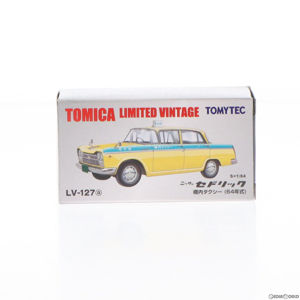 中古即納】[MDL]トミカリミテッドヴィンテージ 1/64 TLV-127a 日産セドリック 構内タクシー 完成品 ミニカー(245872)  TOMYTEC(トミーテック)