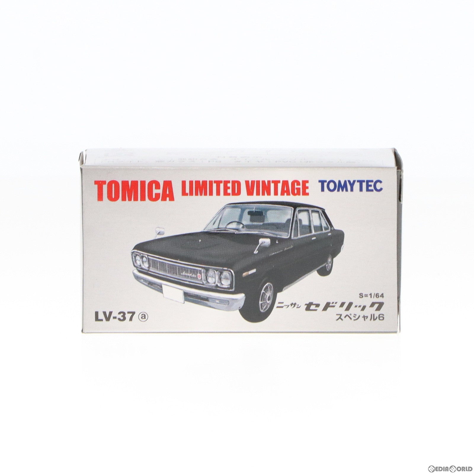 【中古即納】[MDL] トミカリミテッドヴィンテージ 1/64 TLV-37a ニッサン セドリック スペシャル6(ブラック) 完成品 ミニカー(212065) TOMYTEC(トミーテック) (20061231)