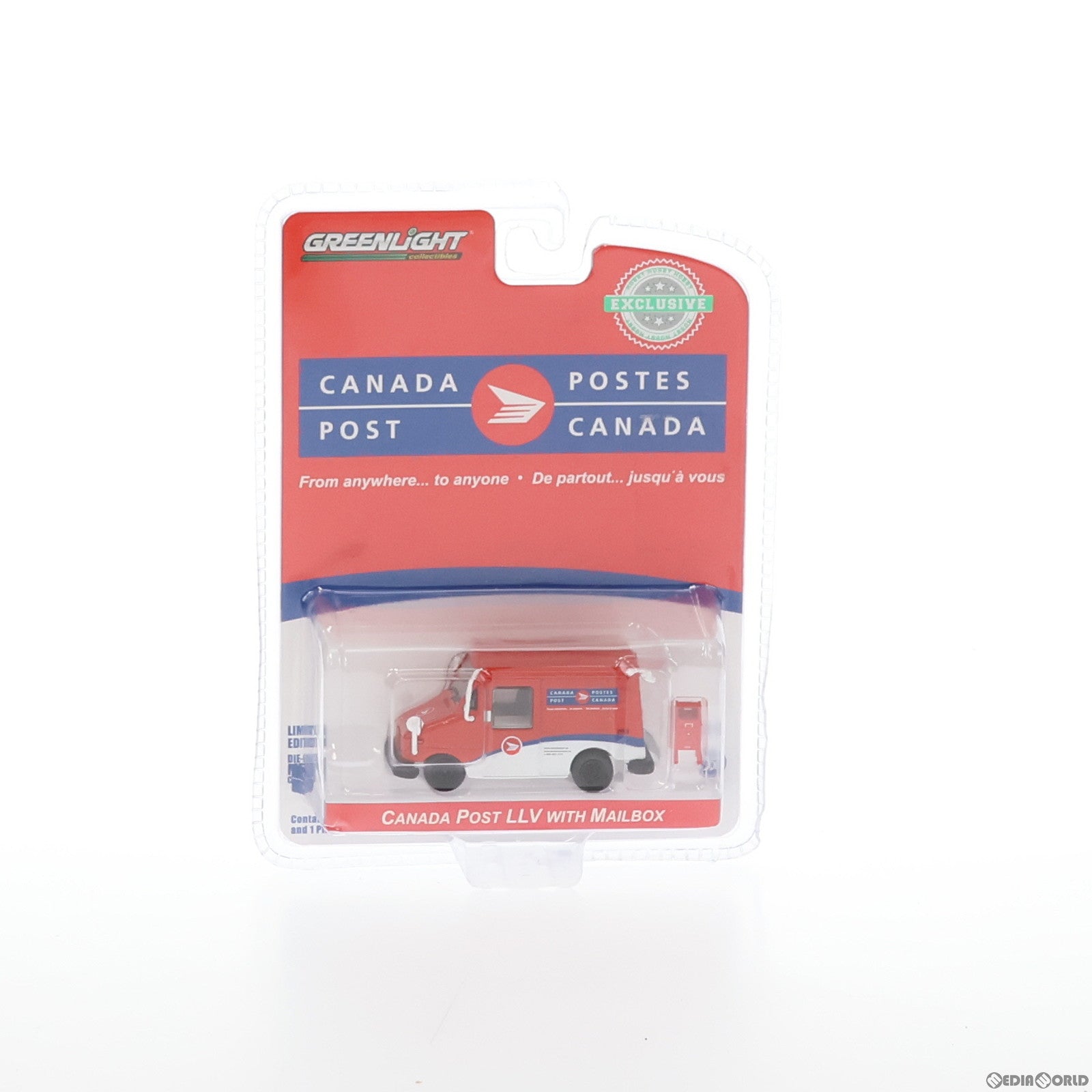 【中古即納】[MDL] 1/64 Canada Post Long-Life Postal Delivery Vehicle `LLV` with Mailbox 完成品 ミニカー(29889) GREENLIGHT(グリーンライト) (20180708)
