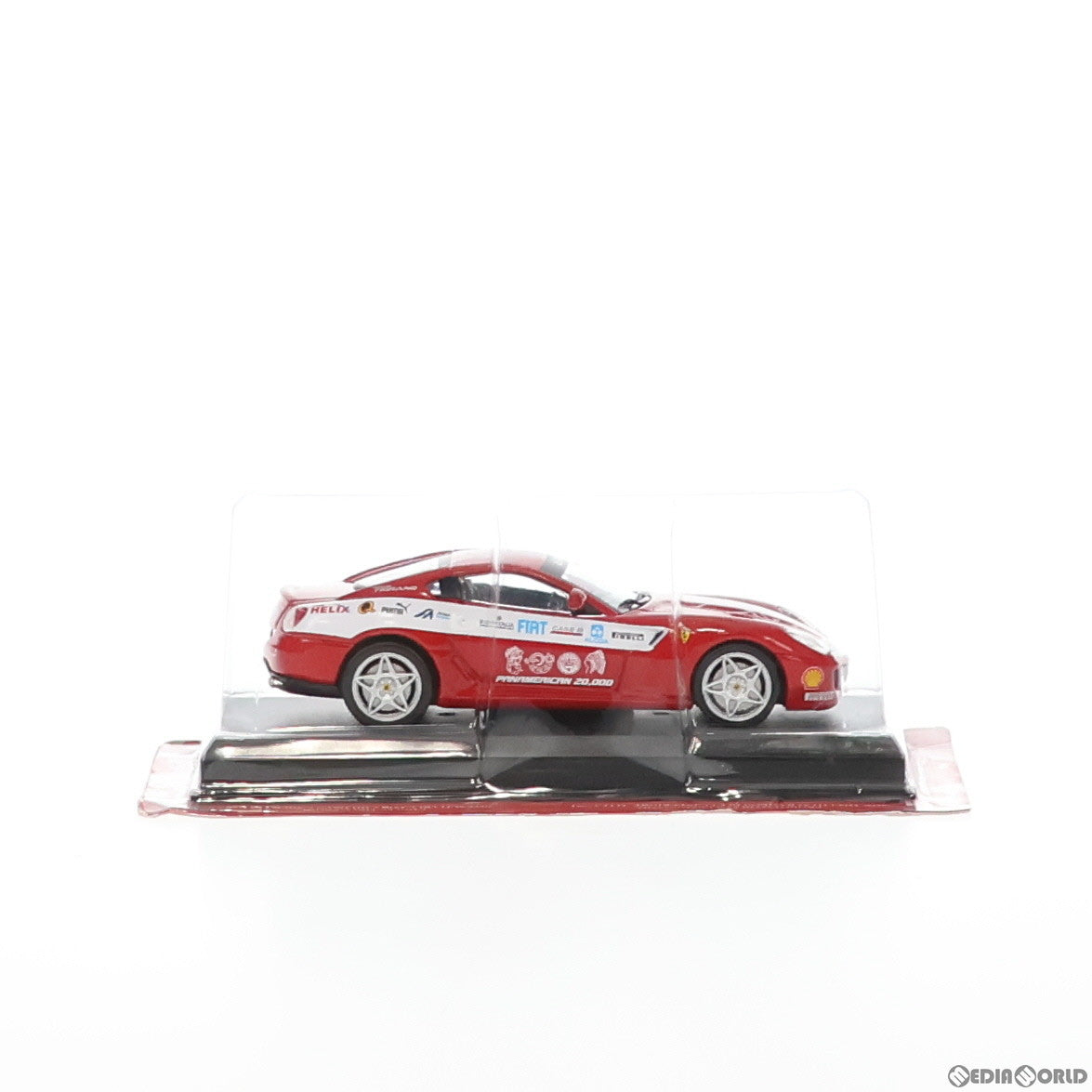 【中古即納】[MDL] (ミニカー単品) 1/43 FERRARI 599 GTB FIORANO Panamerican Tour(レッド) フェラーリコレクション 第53号付録 完成品 ミニカー アシェット・コレクションズ・ジャパン(20090826)