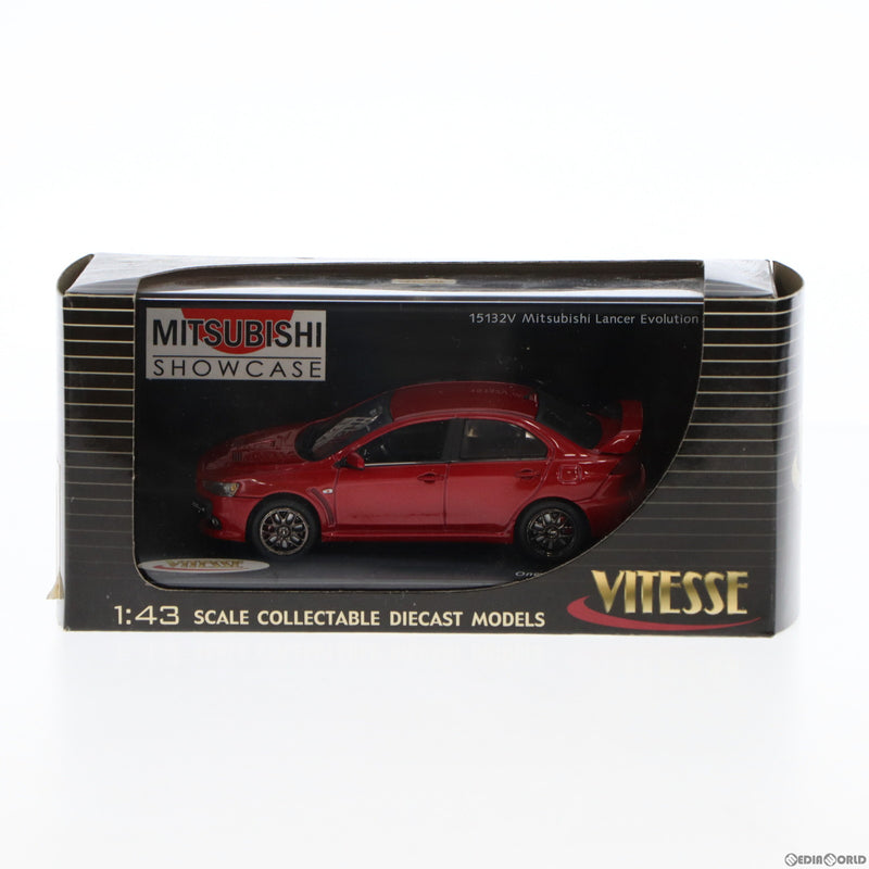 【中古即納】[MDL]1/43 15132V 三菱ランサーエボリューションX レッドメタリック 完成品 ミニカー  VITESSE(ビテス)(19991231)